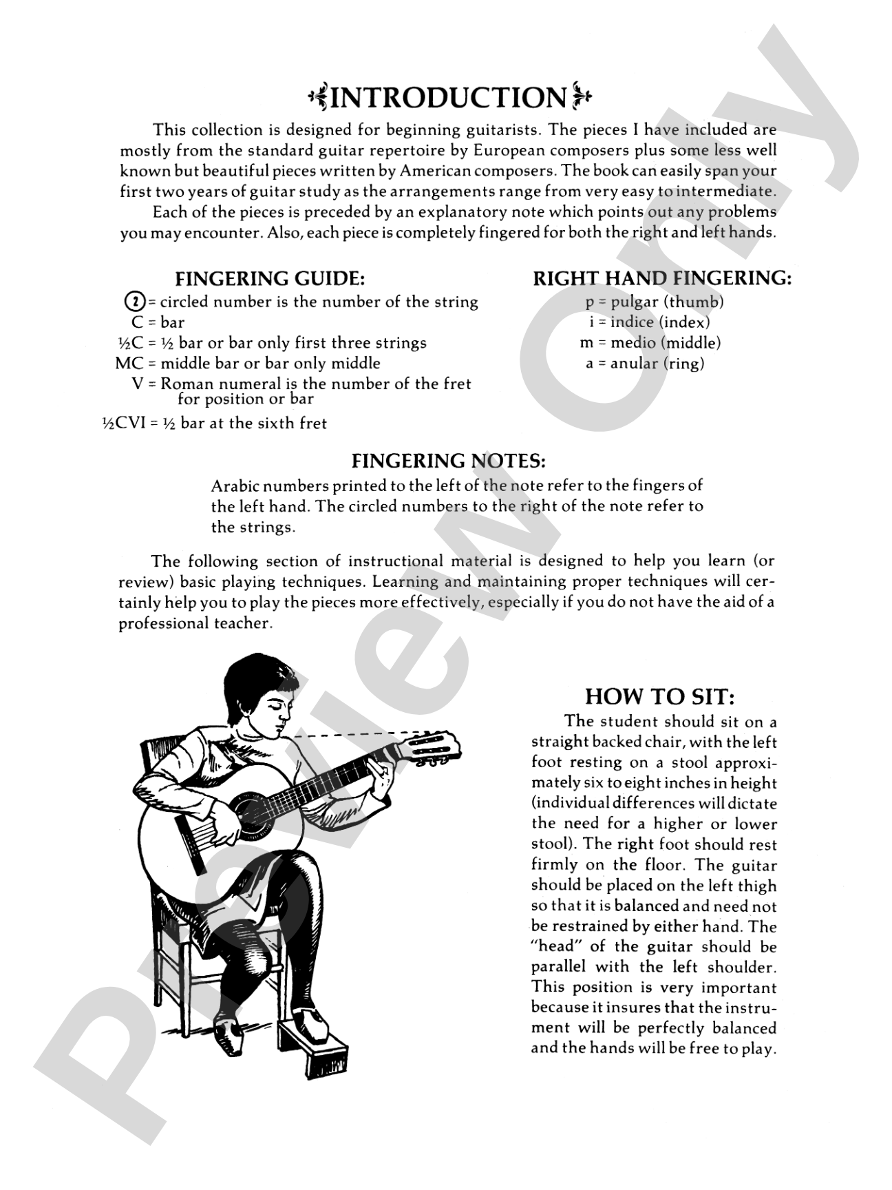 First Classical Pieces for Guitar: A Collection of Guitar Music for Beginning & Intermediate Players: Solo Guitar