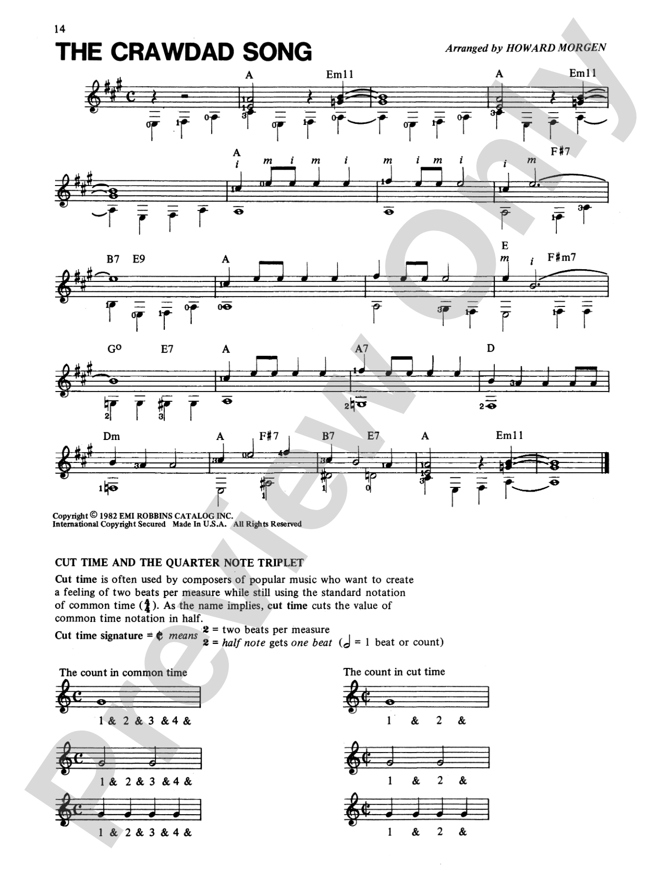 Concepts: Arranging for Fingerstyle Guitar