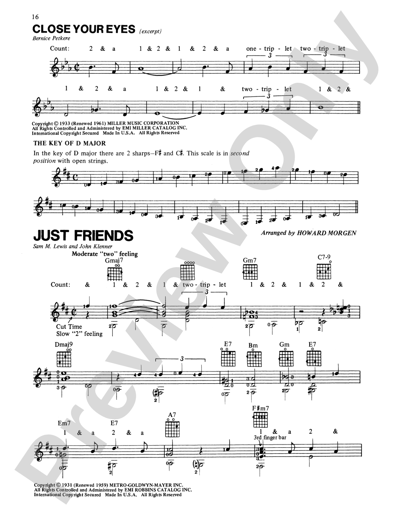 Concepts: Arranging for Fingerstyle Guitar