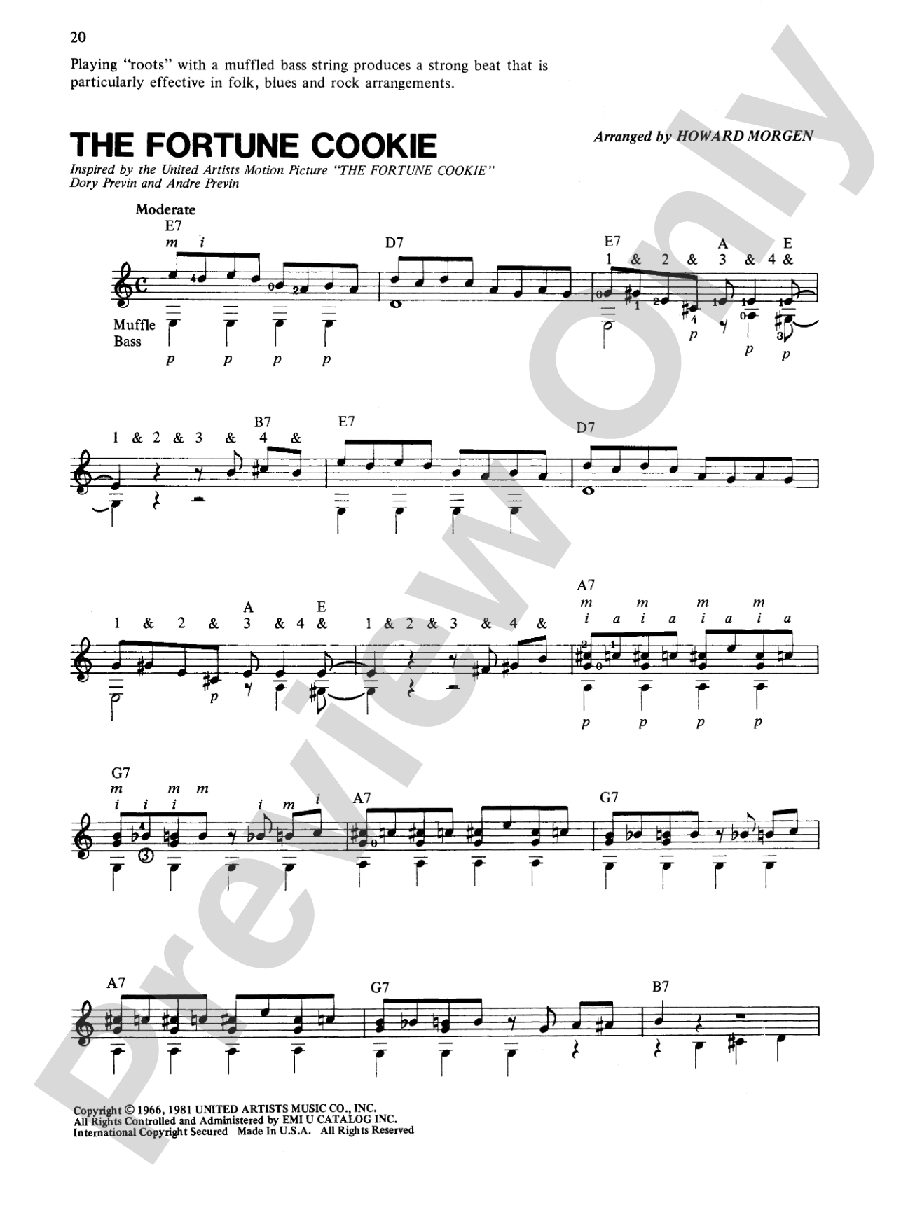 Concepts: Arranging for Fingerstyle Guitar