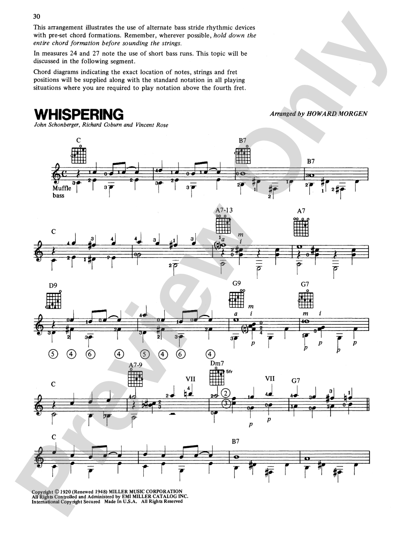 Concepts: Arranging for Fingerstyle Guitar