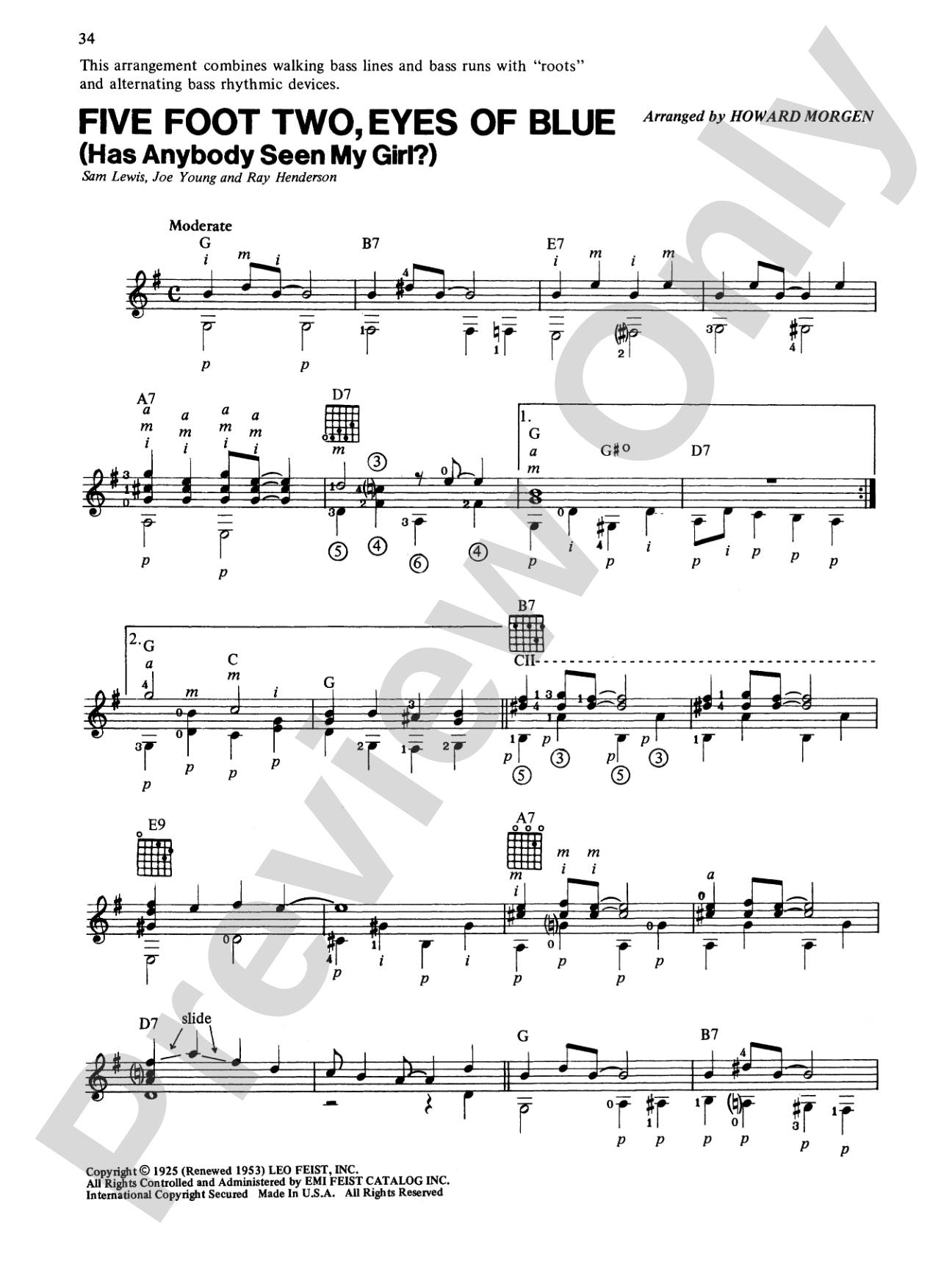 Concepts: Arranging for Fingerstyle Guitar