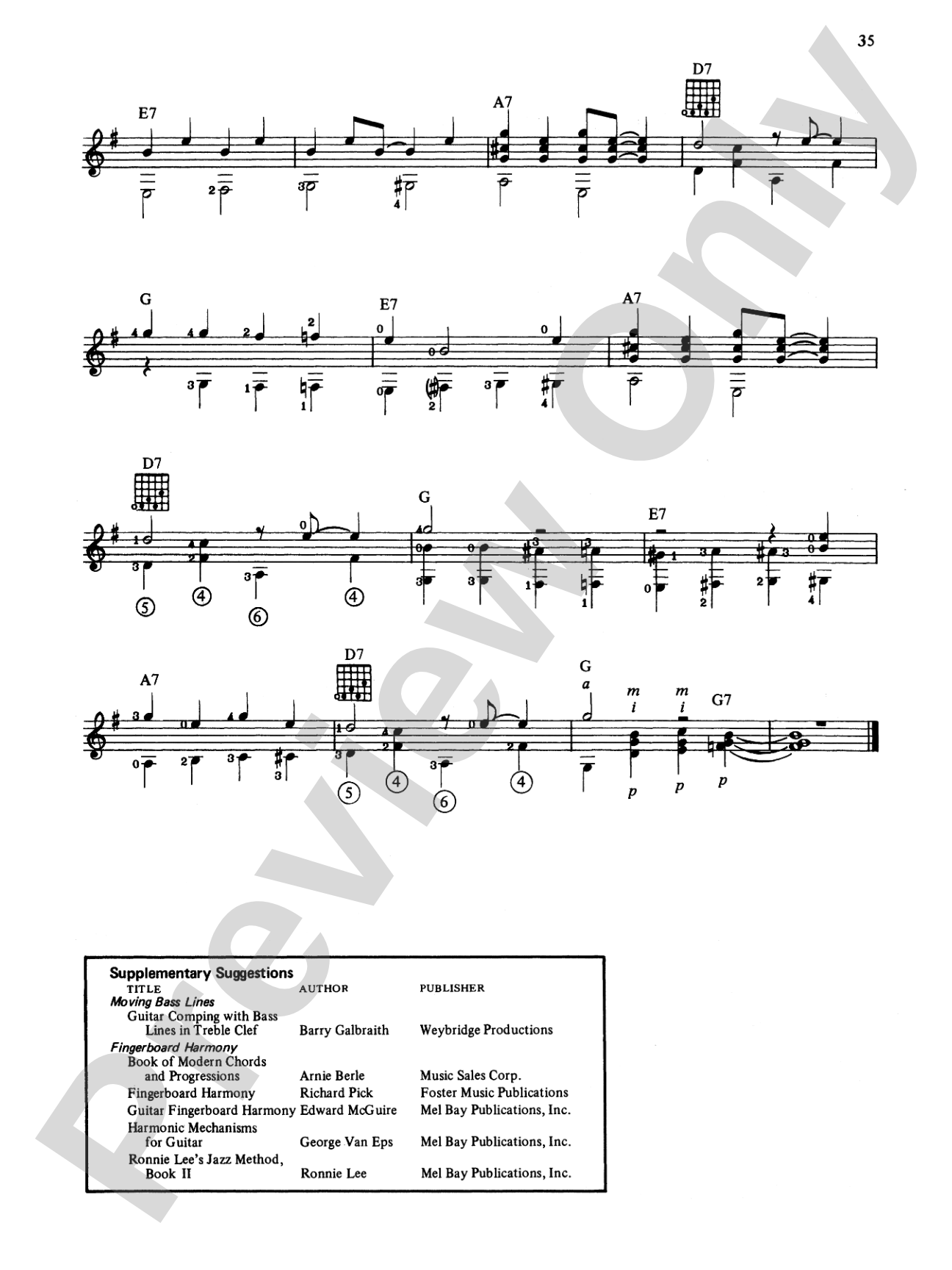 Concepts: Arranging for Fingerstyle Guitar
