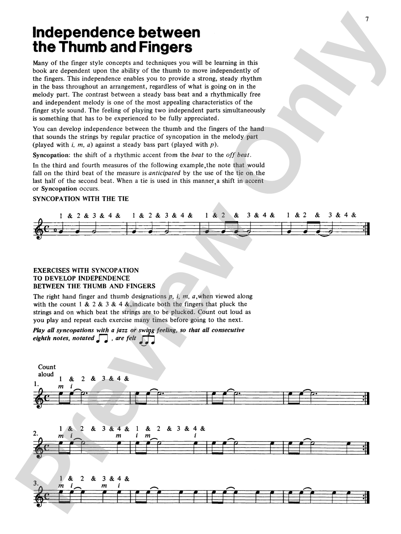 Concepts: Arranging for Fingerstyle Guitar