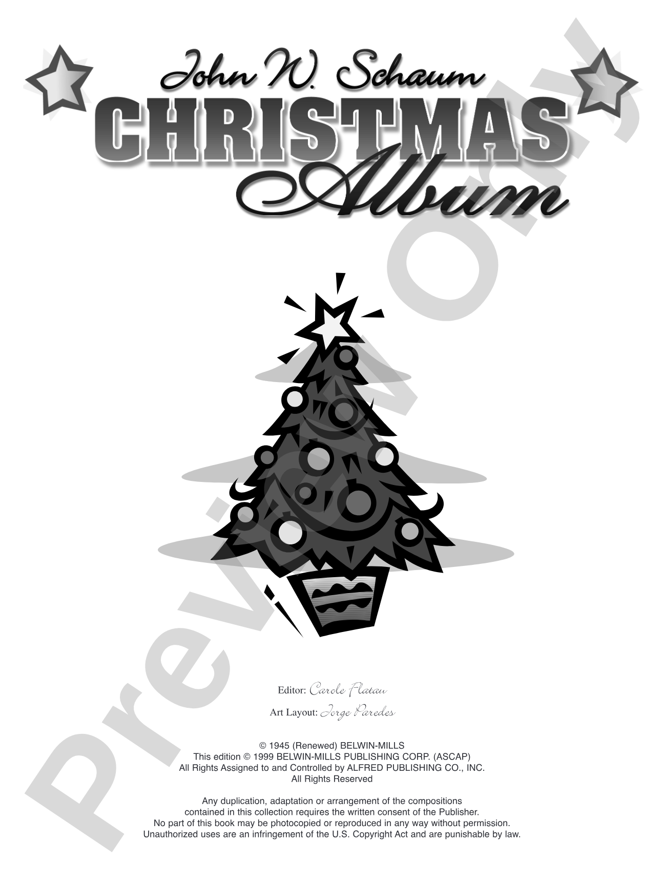 Christmas Album: Piano Solo (Revised): Piano