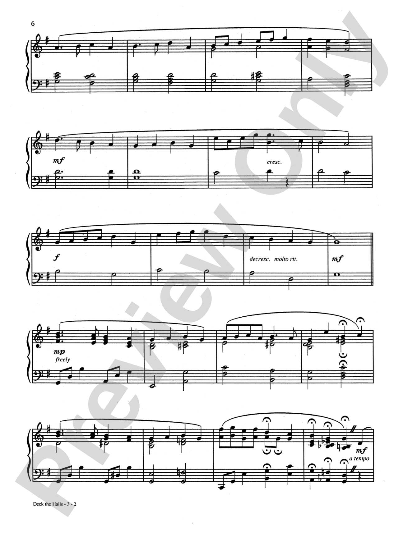 A Very Special Christmas: Ten Christmas Favorites for the Intermediate Pianist: Piano