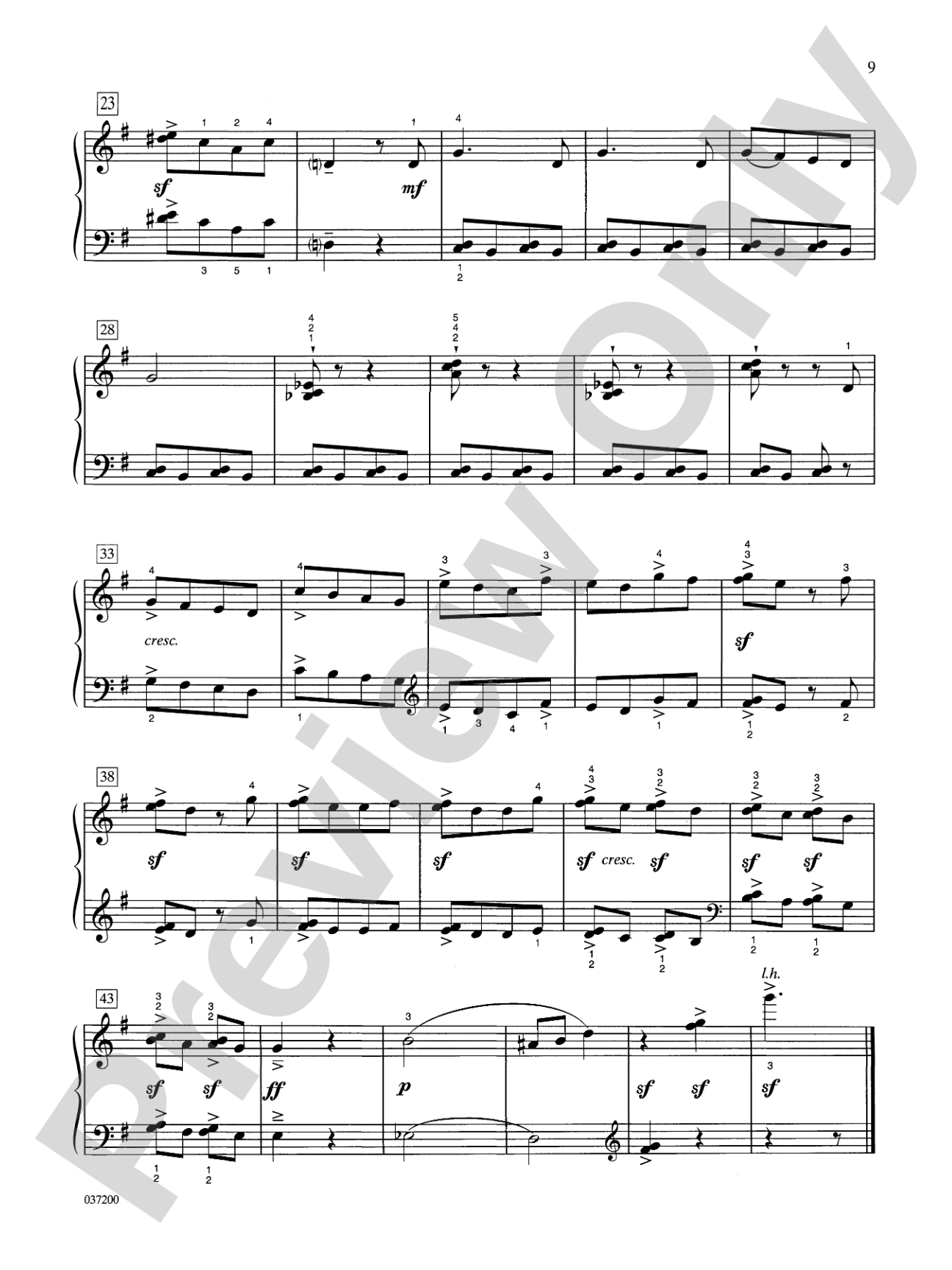 Contemporary Piano Literature, Book 6: Piano