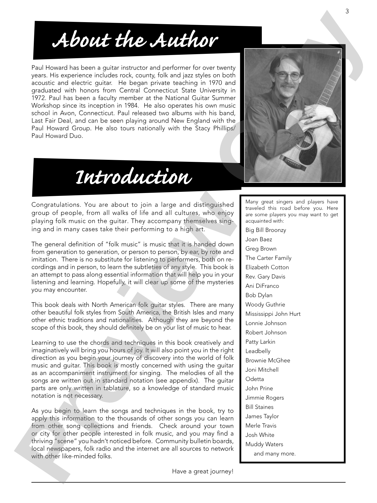 Folk Guitar for Beginners: An Easy Beginning Method