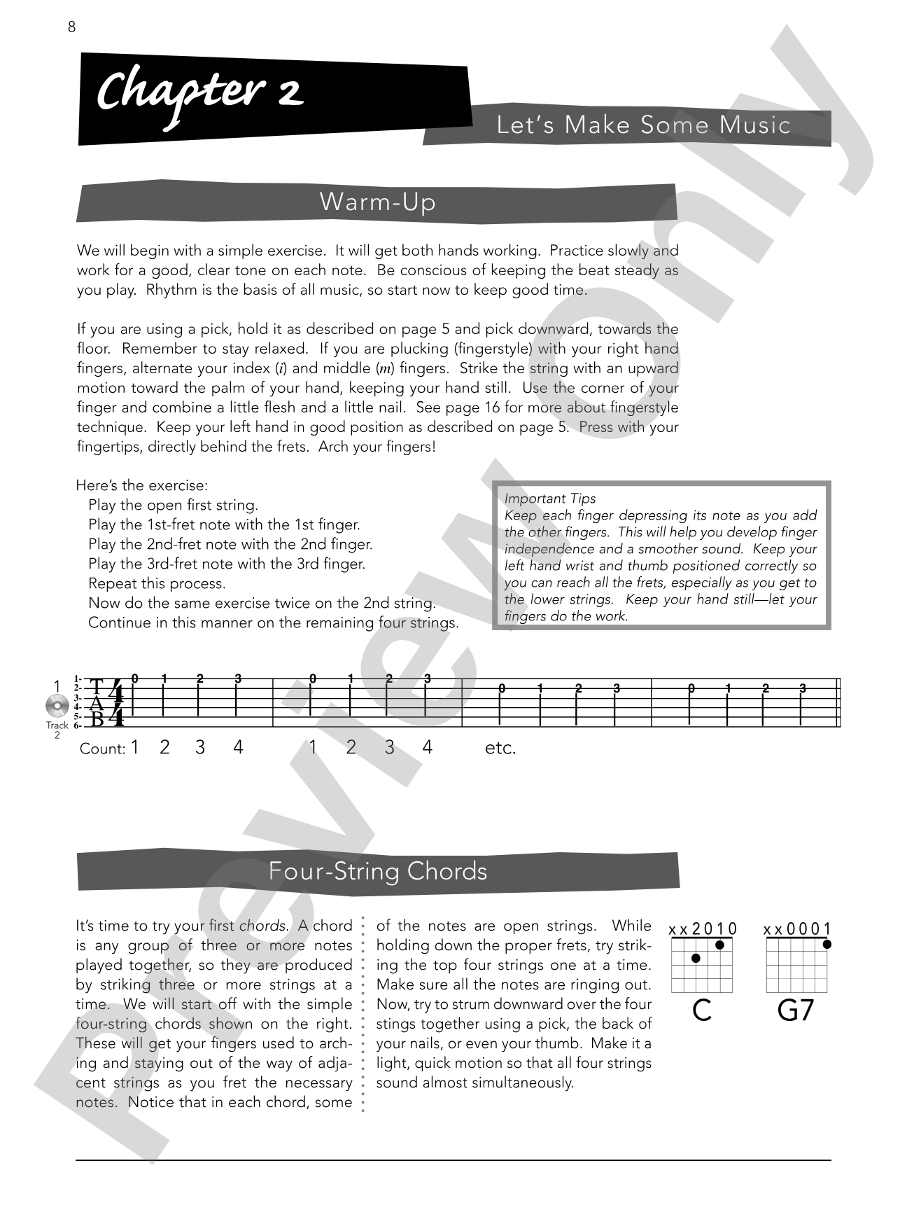 Folk Guitar for Beginners: An Easy Beginning Method