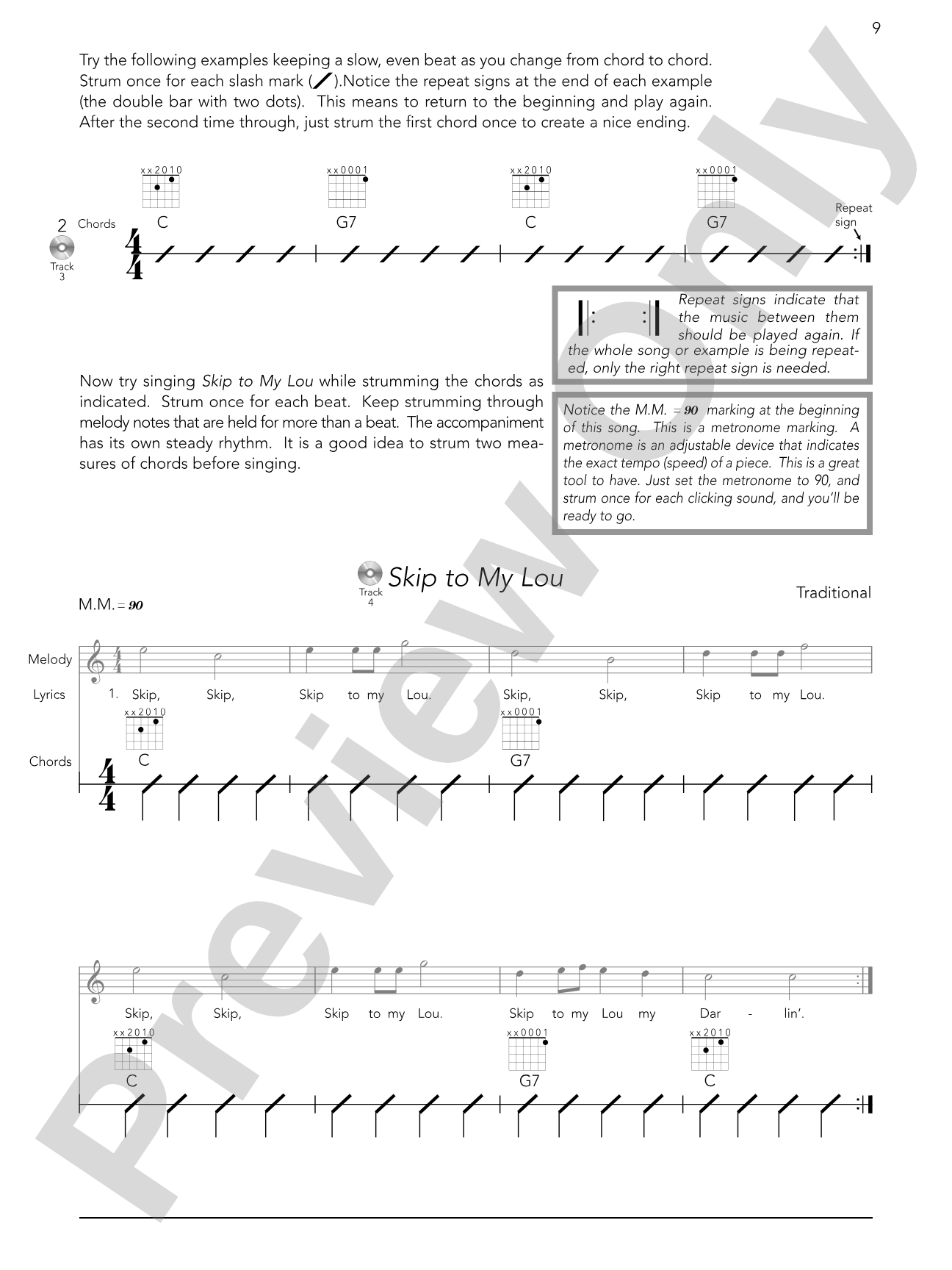Folk Guitar for Beginners: An Easy Beginning Method