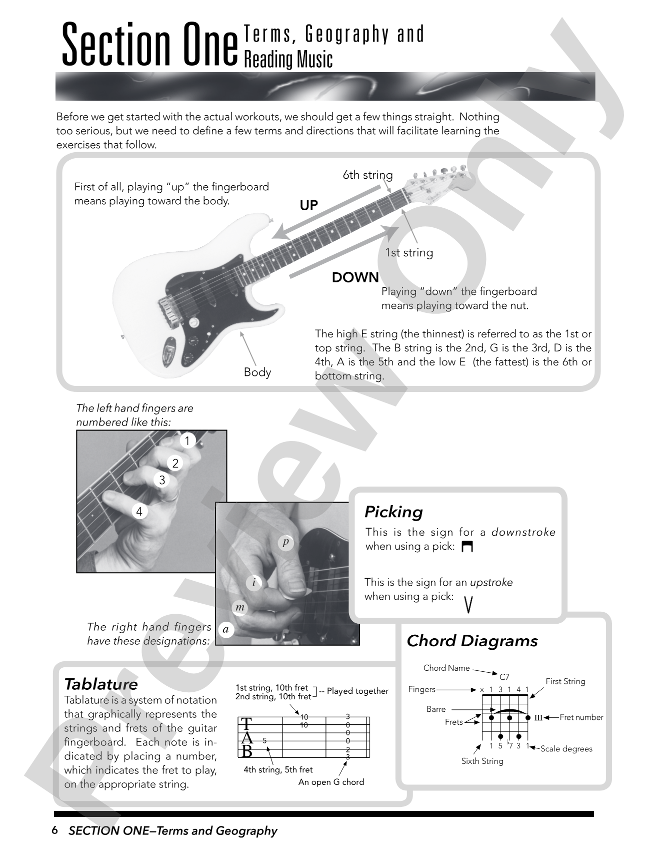 30-Day Guitar Workout: An Exercise Plan for Guitarists