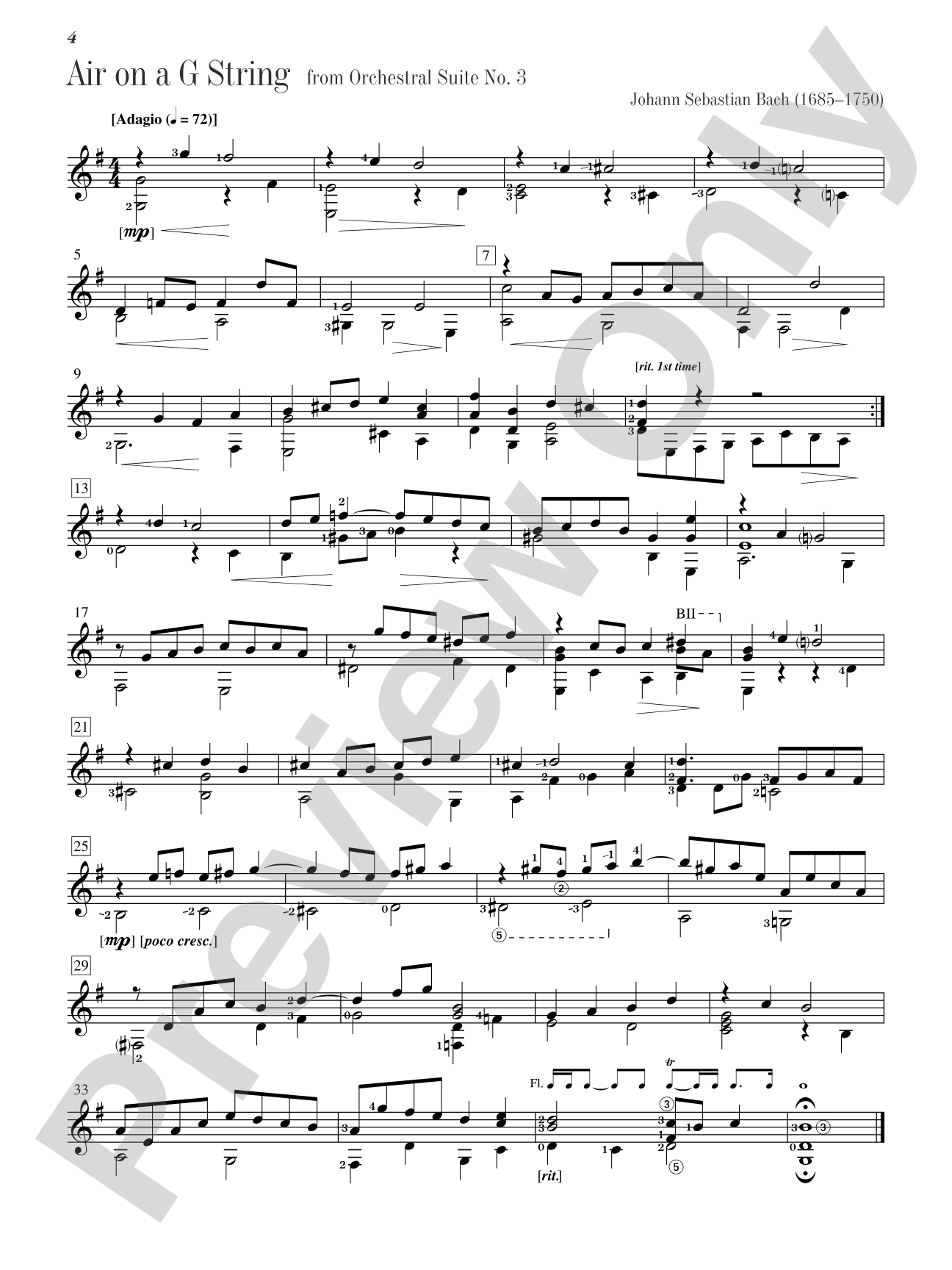 Classics for Flute & Guitar: 19 Well-Known Classical Melodies, Selected for Recitals, Weddings, and Festive Occasions