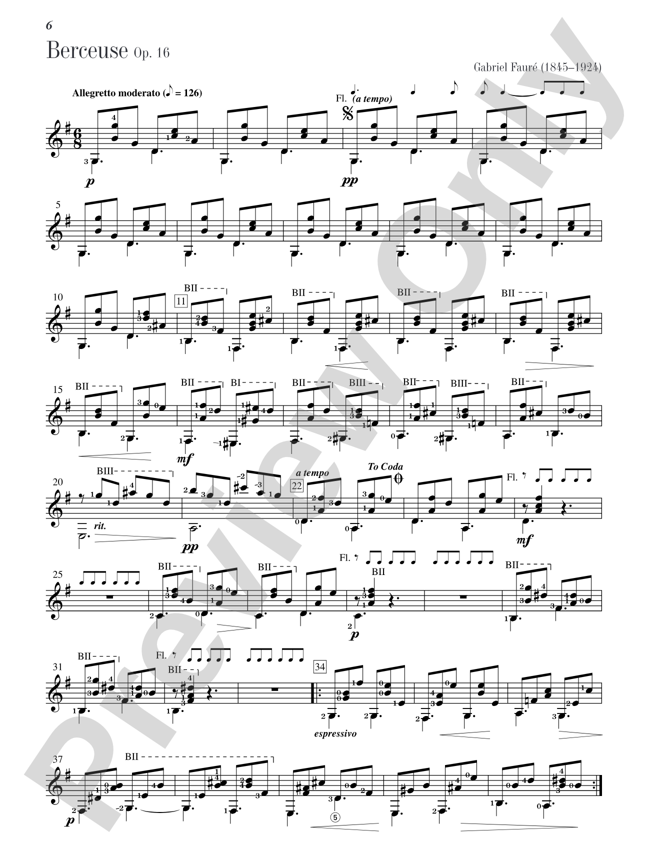 Classics for Flute & Guitar: 19 Well-Known Classical Melodies, Selected for Recitals, Weddings, and Festive Occasions