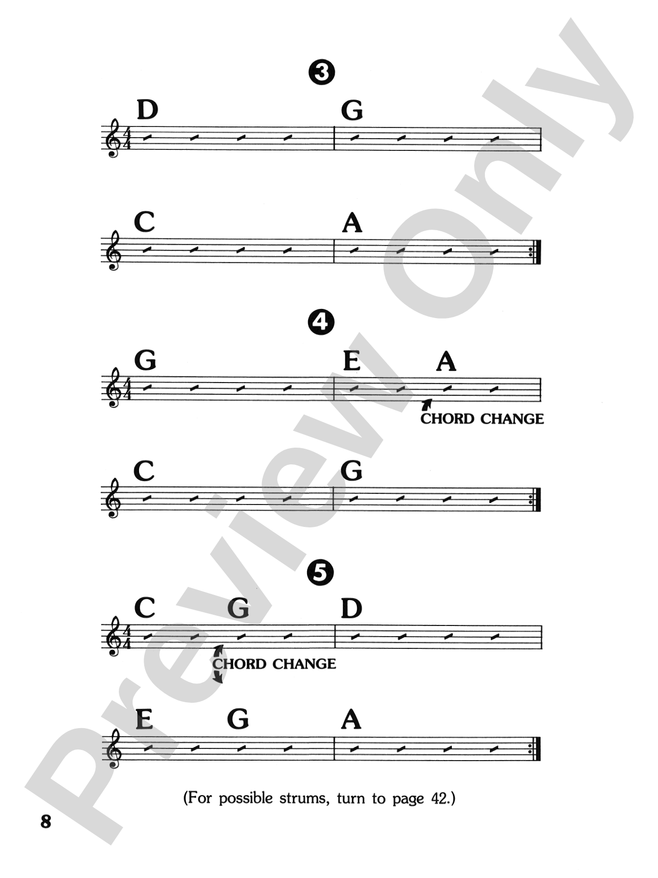 Easy Guitar Chords: A Contemporary Approach to Open Chord Playing for Guitar