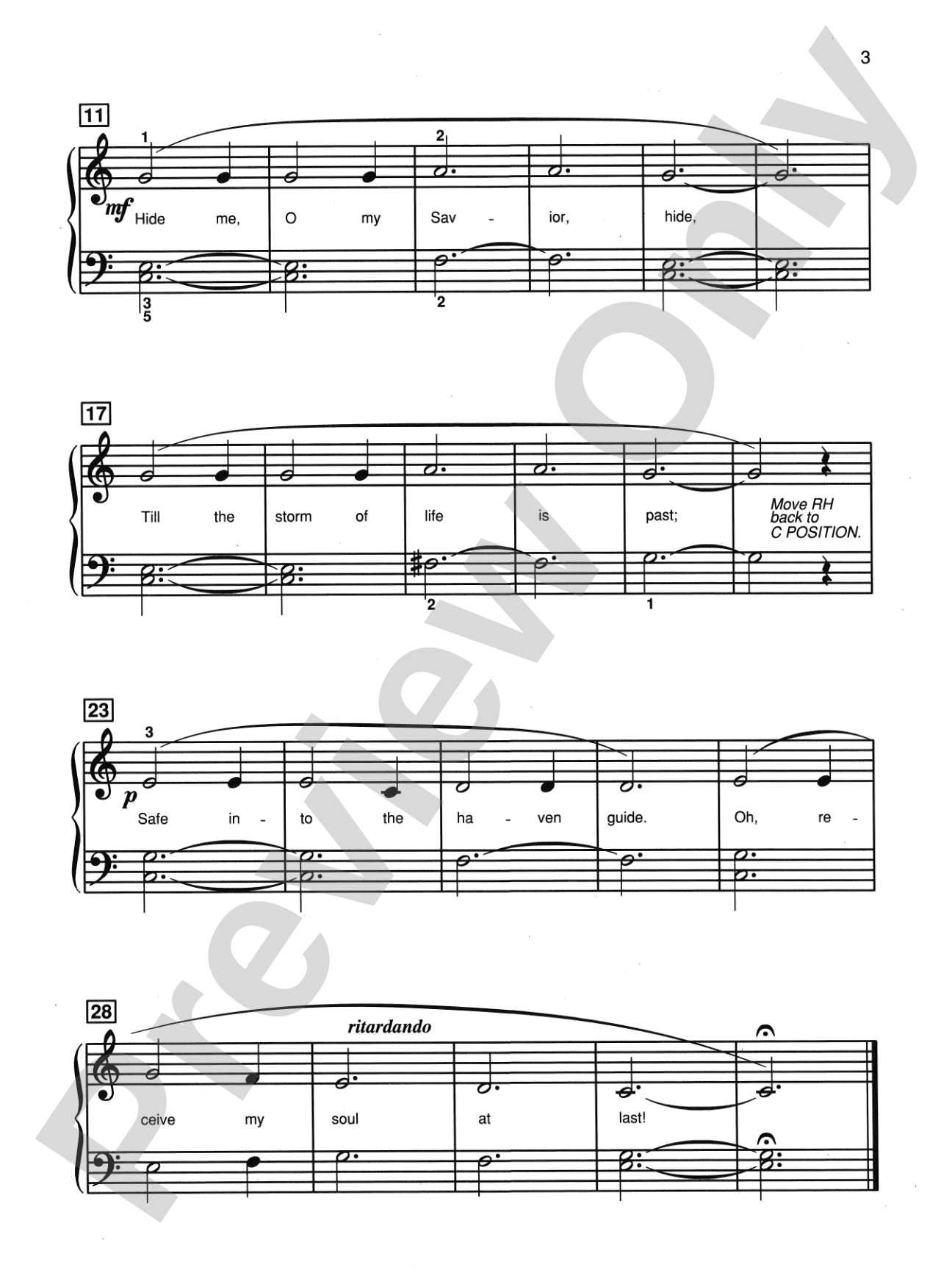 Alfred's Basic Piano Prep Course: Sacred Solo Book D: For the Young Beginner: Piano