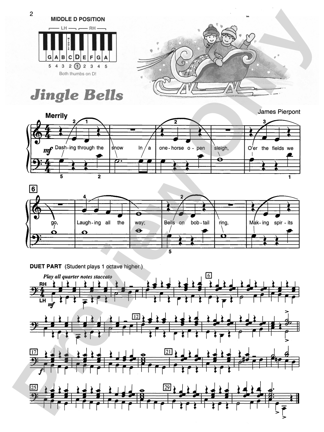 Alfred's Basic Piano Prep Course: Christmas Joy! Book D: For the Young Beginner: Piano