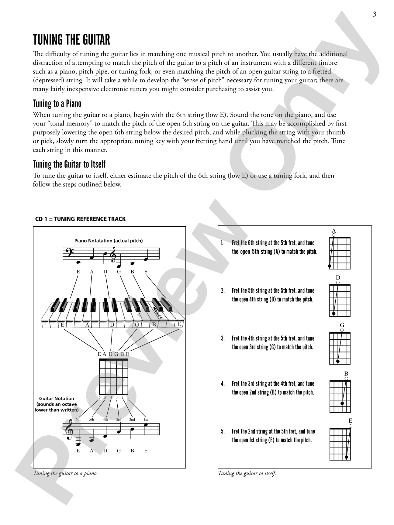 Basic Instructor Guitar 1 (3rd Edition): Pickstyle and Fingerstyle Guitar for Individual or Group Instruction