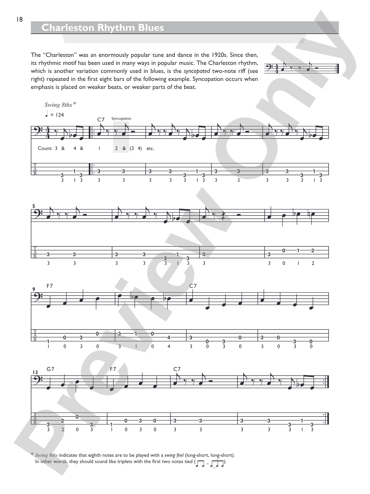 Bass Line Encyclopedia: Over 100 Bass Lines in All Styles