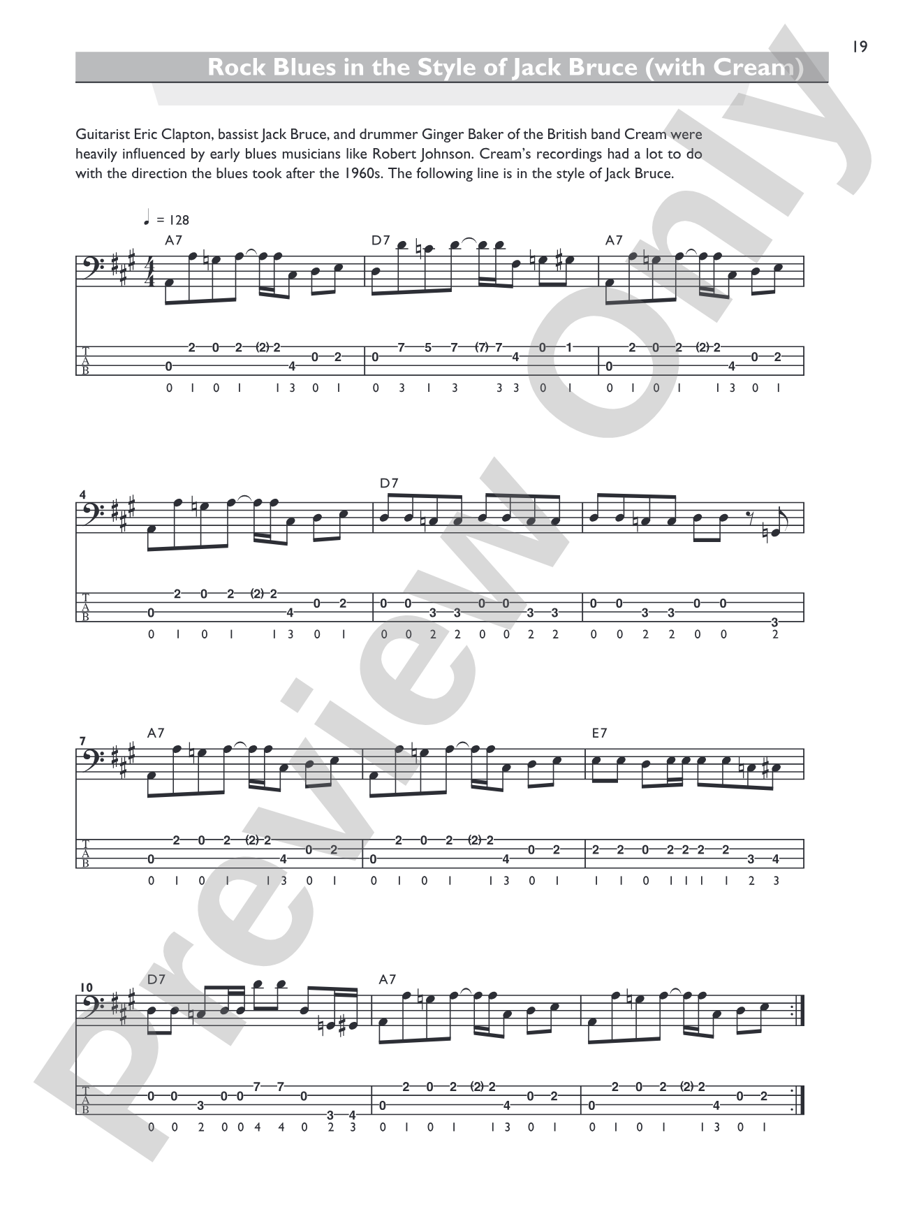Bass Line Encyclopedia: Over 100 Bass Lines in All Styles