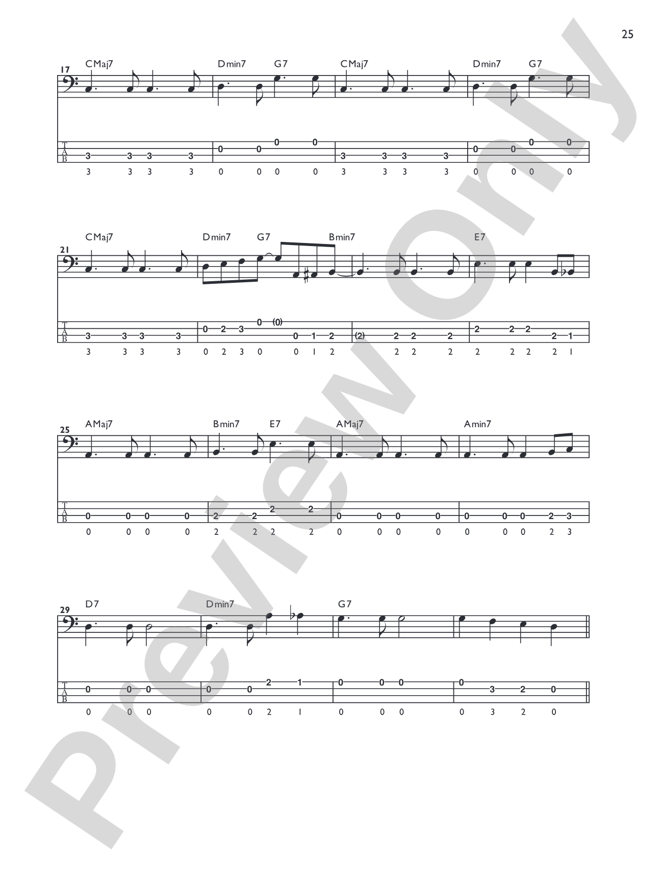 Bass Line Encyclopedia: Over 100 Bass Lines in All Styles