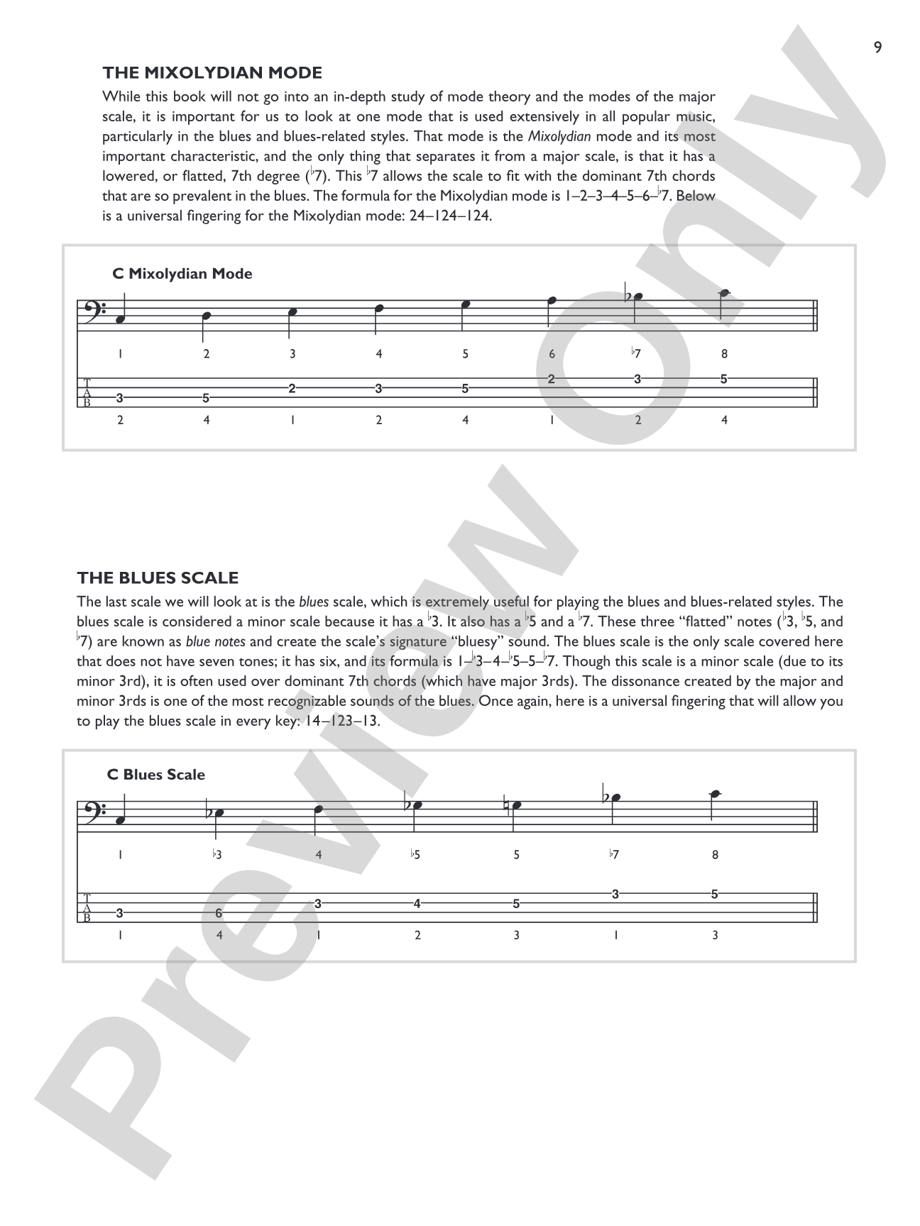 Bass Line Encyclopedia: Over 100 Bass Lines in All Styles
