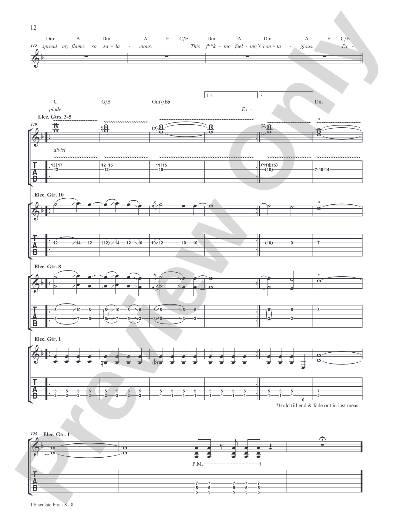 Dethklok: Dethalbum III: Guitar Tab