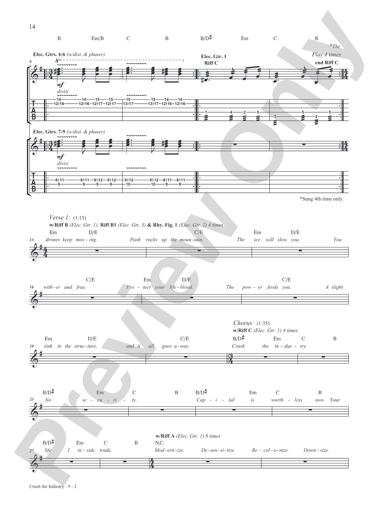 Dethklok: Dethalbum III: Guitar Tab