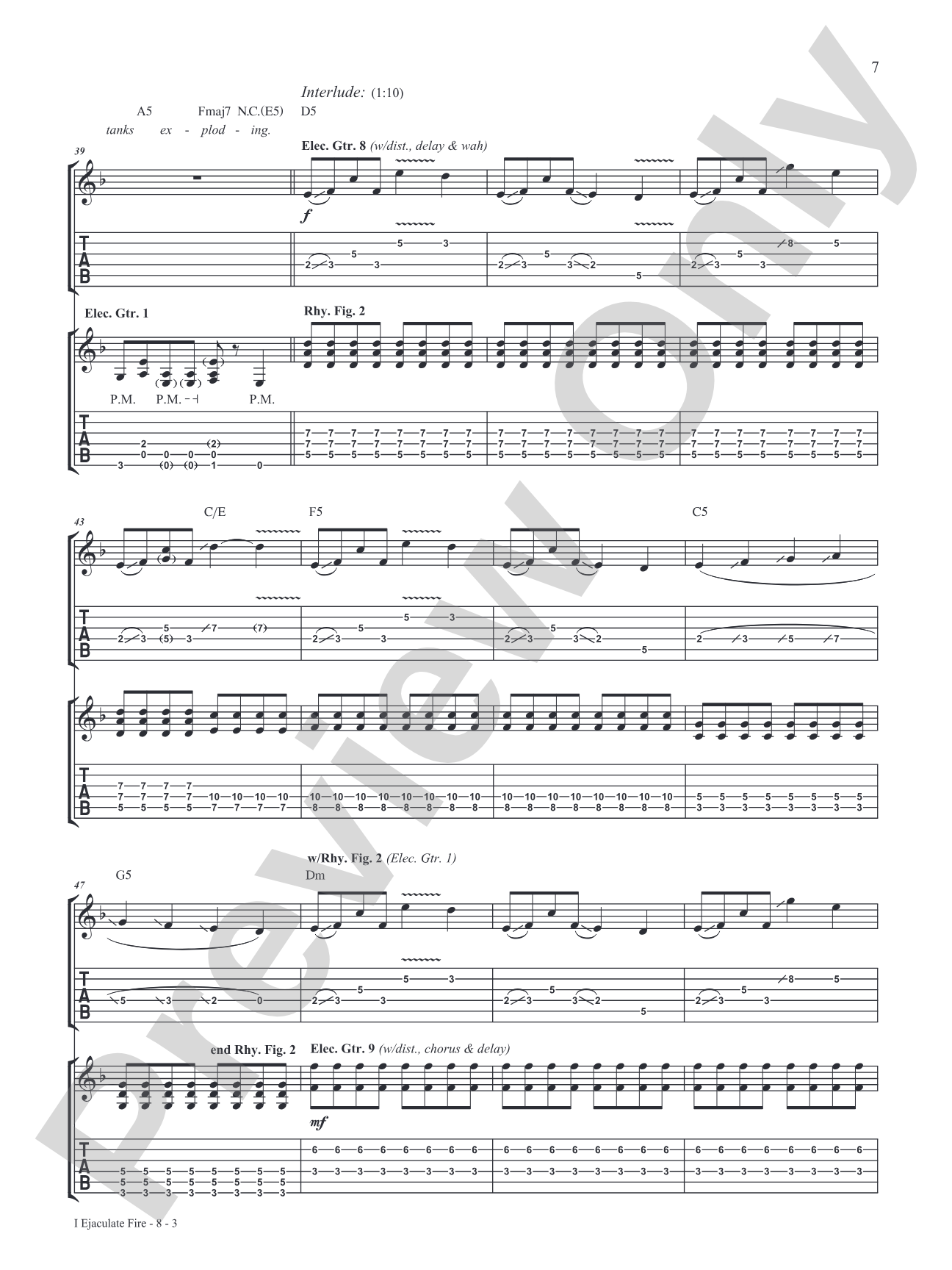 Dethklok: Dethalbum III: Guitar Tab