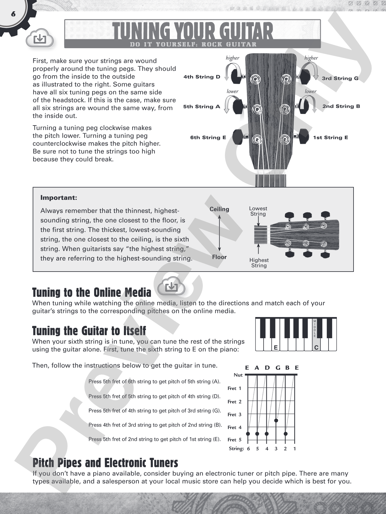 DiY (Do it Yourself) Rock Guitar: Learn to Play Anywhere & Anytime