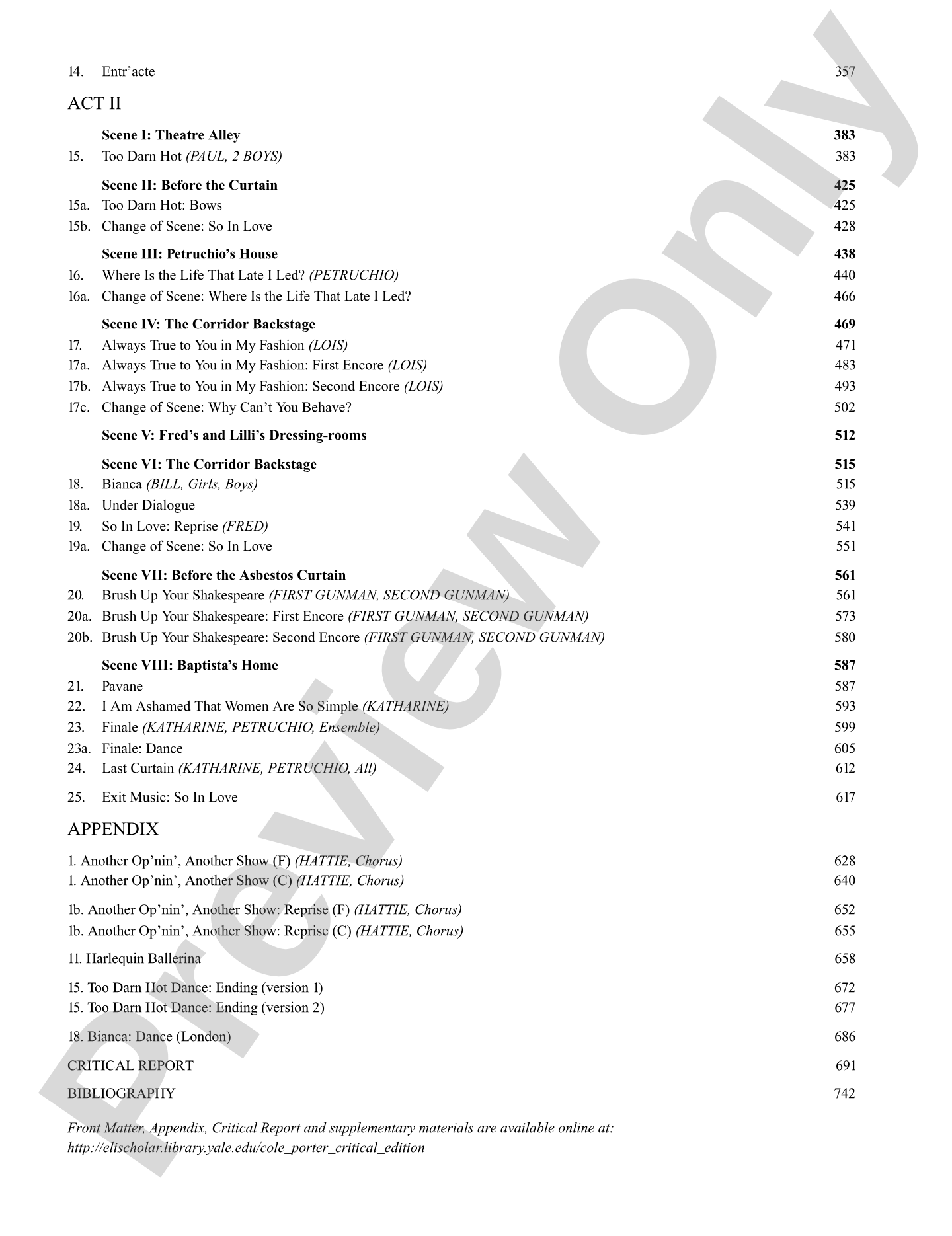 Kiss Me, Kate: Full Score Critical Edition: Full Orchestra