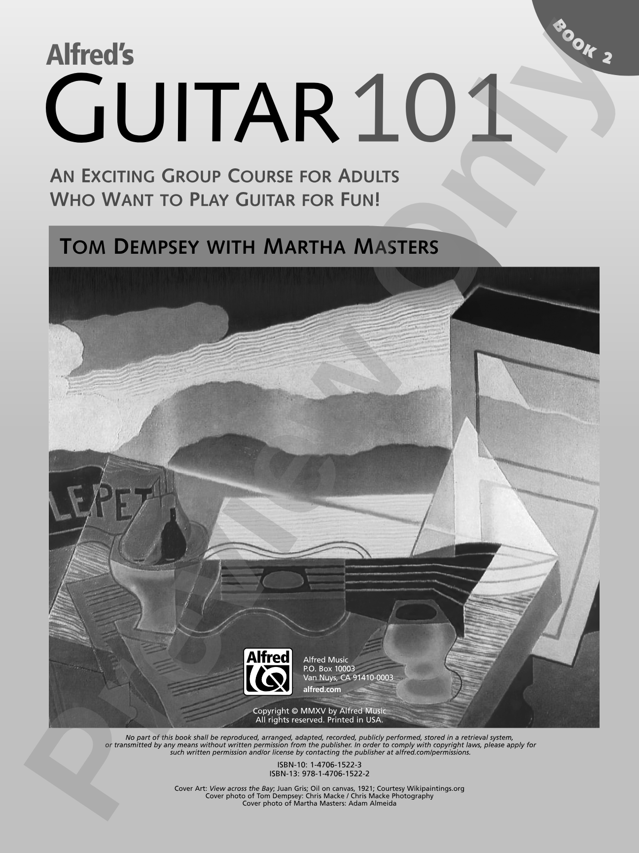 Alfred's Guitar 101, Book 2: An Exciting Group Course for Adults Who Want to Play Guitar for Fun!
