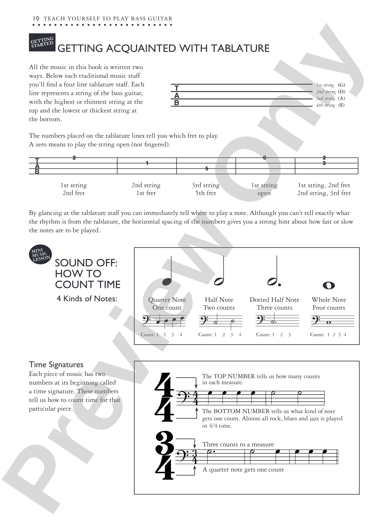 Alfred's Teach Yourself to Play Bass: Everything You Need to Know to Start Playing Now!