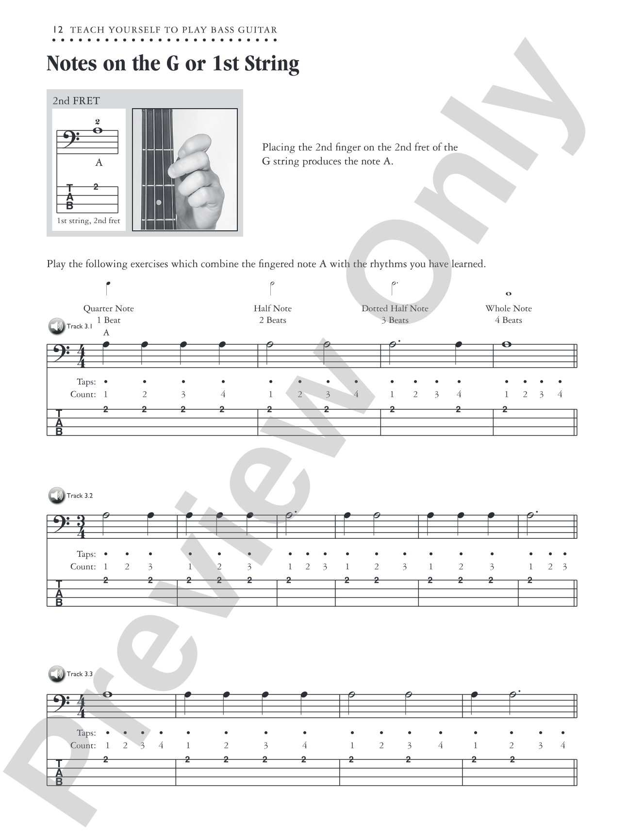 Alfred's Teach Yourself to Play Bass: Everything You Need to Know to Start Playing Now!