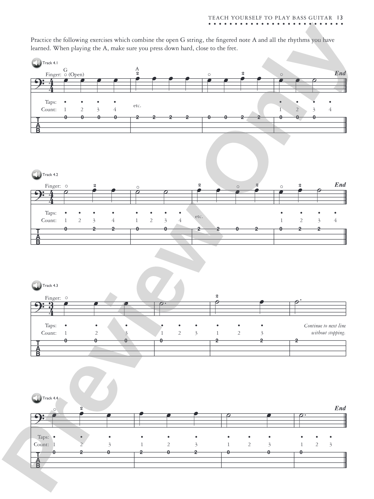 Alfred's Teach Yourself to Play Bass: Everything You Need to Know to Start Playing Now!