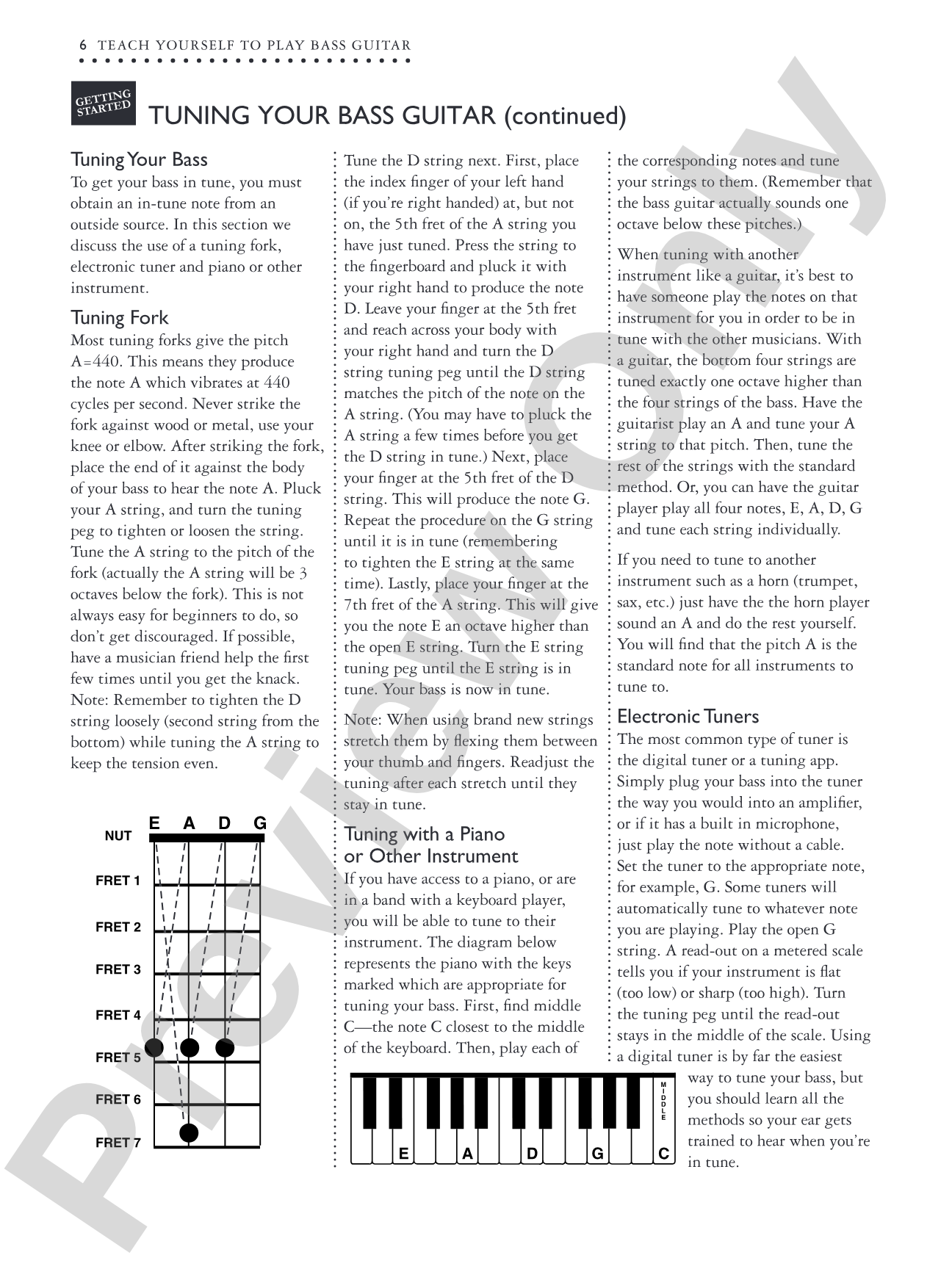 Alfred's Teach Yourself to Play Bass: Everything You Need to Know to Start Playing Now!