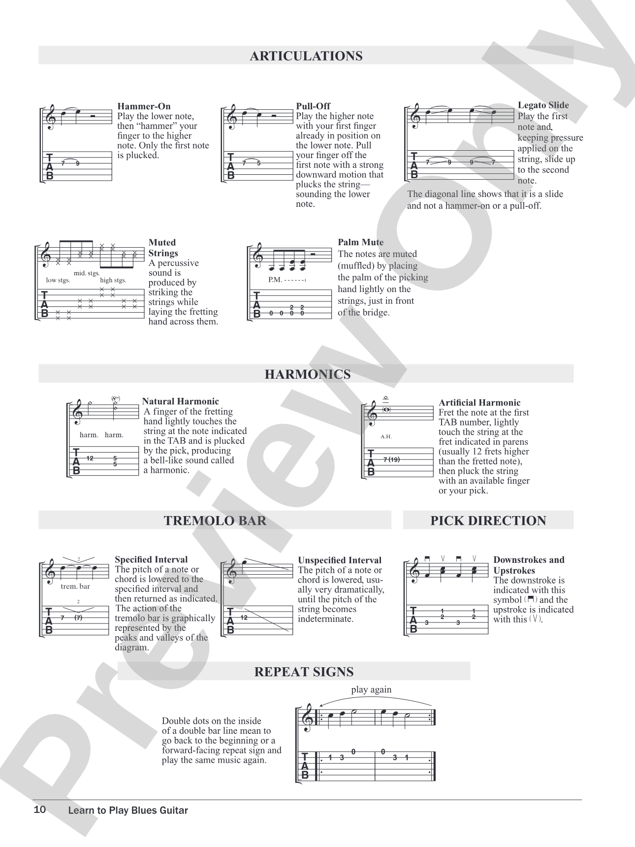 Alfred's Learn to Play Blues Guitar: Play Authentic Blues Rhythm and Lead Guitar Like the Pros