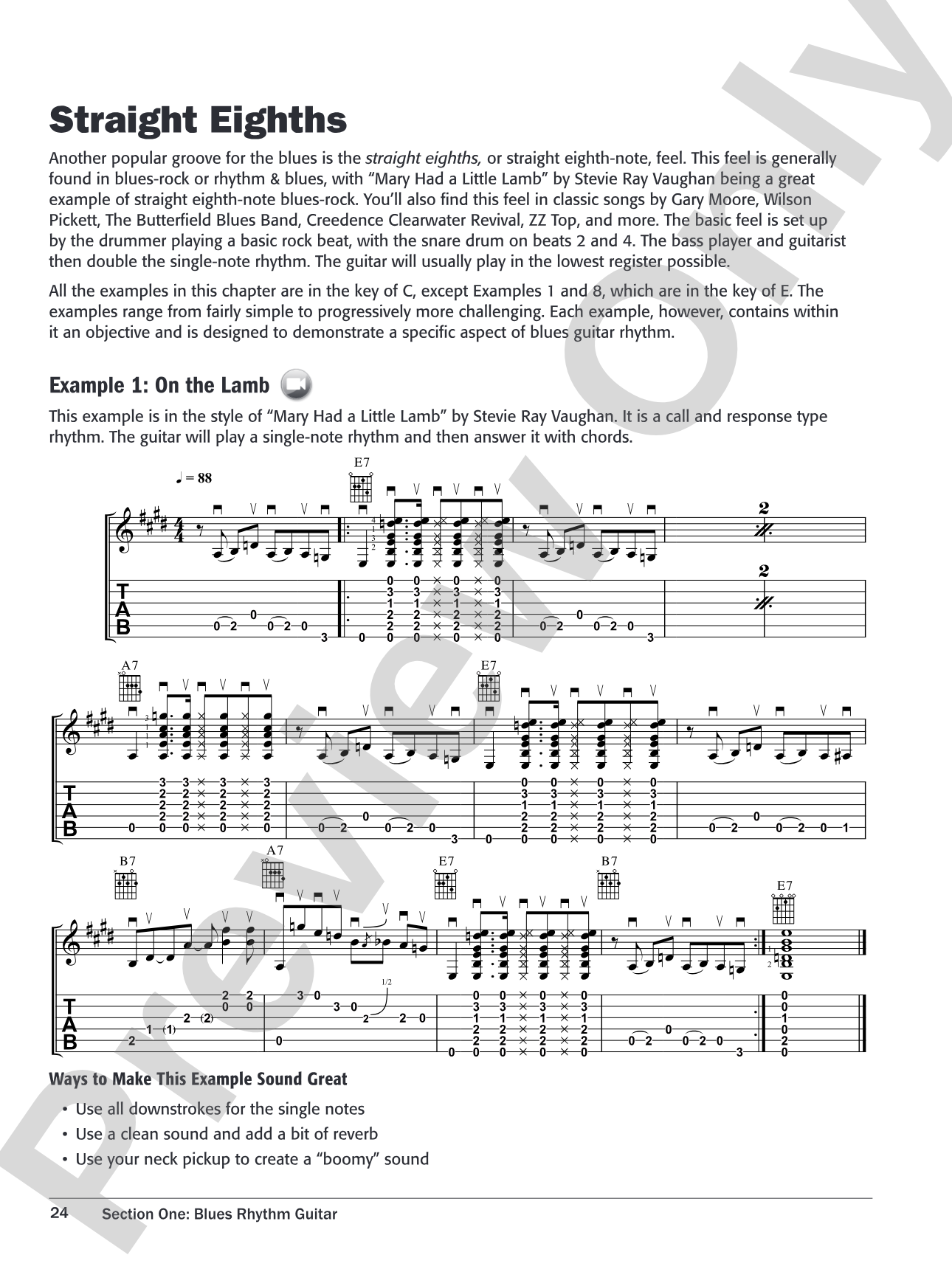 Alfred's Learn to Play Blues Guitar: Play Authentic Blues Rhythm and Lead Guitar Like the Pros
