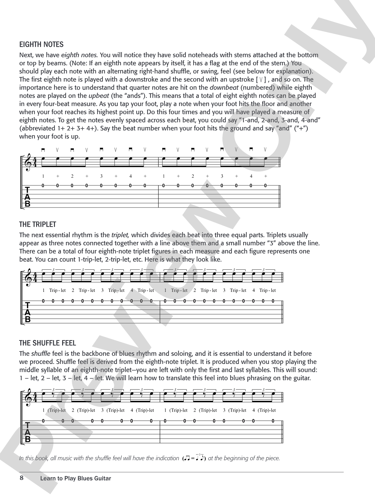 Alfred's Learn to Play Blues Guitar: Play Authentic Blues Rhythm and Lead Guitar Like the Pros