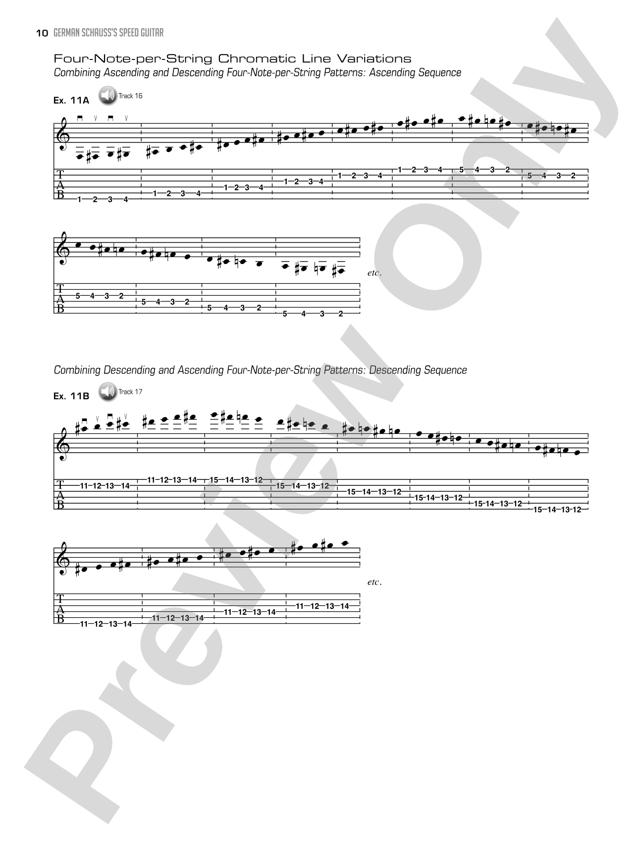 German Schauss's Speed Guitar: Learn Lightning Fast Alternate Picking and Coordination