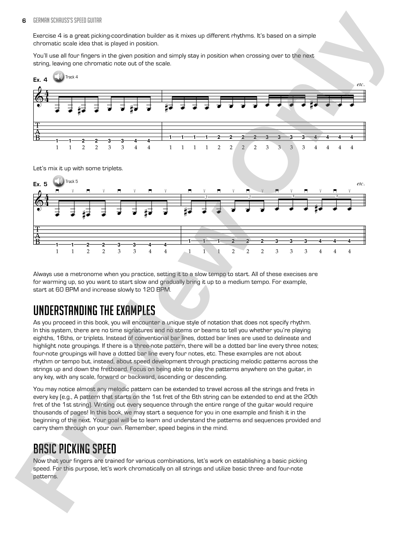 German Schauss's Speed Guitar: Learn Lightning Fast Alternate Picking and Coordination