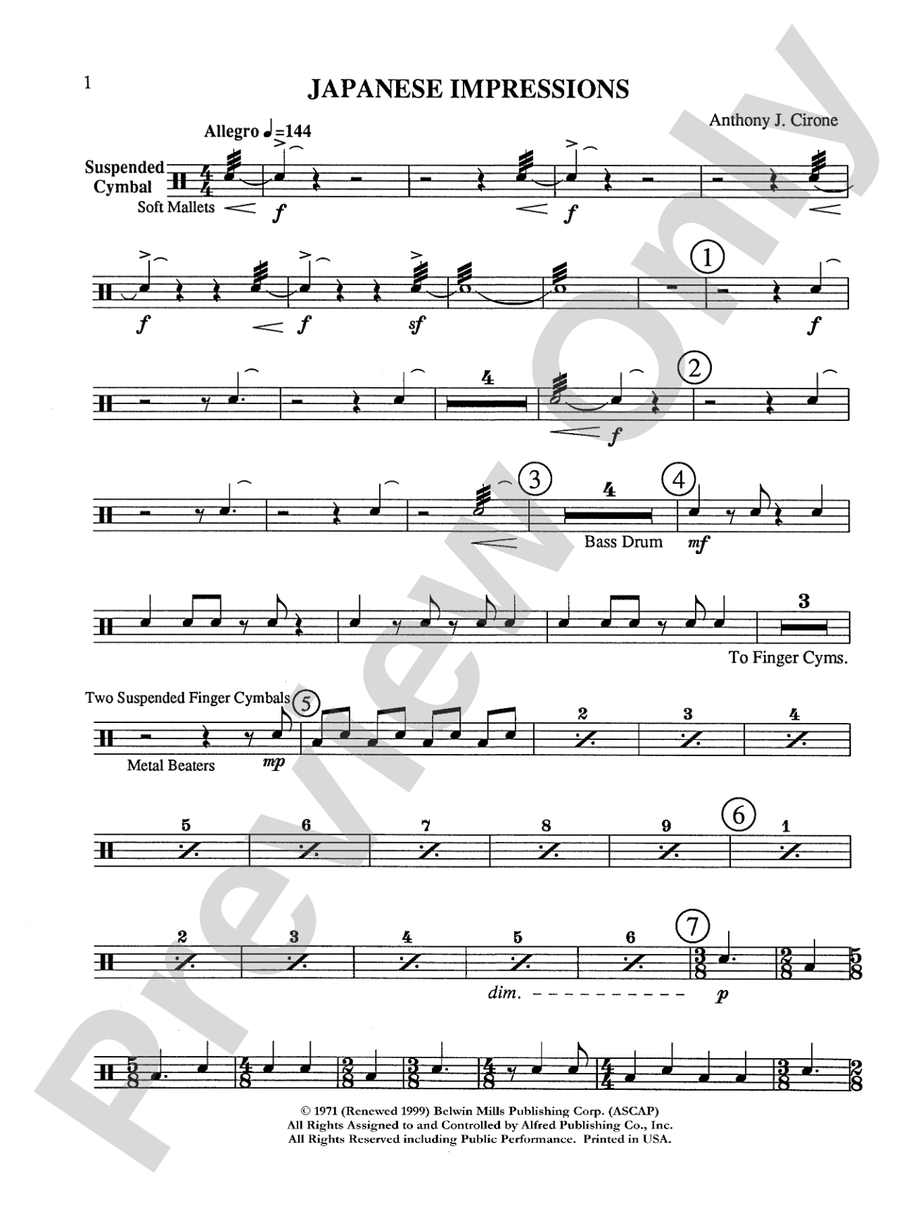 Japanese Impressions: Cymbals