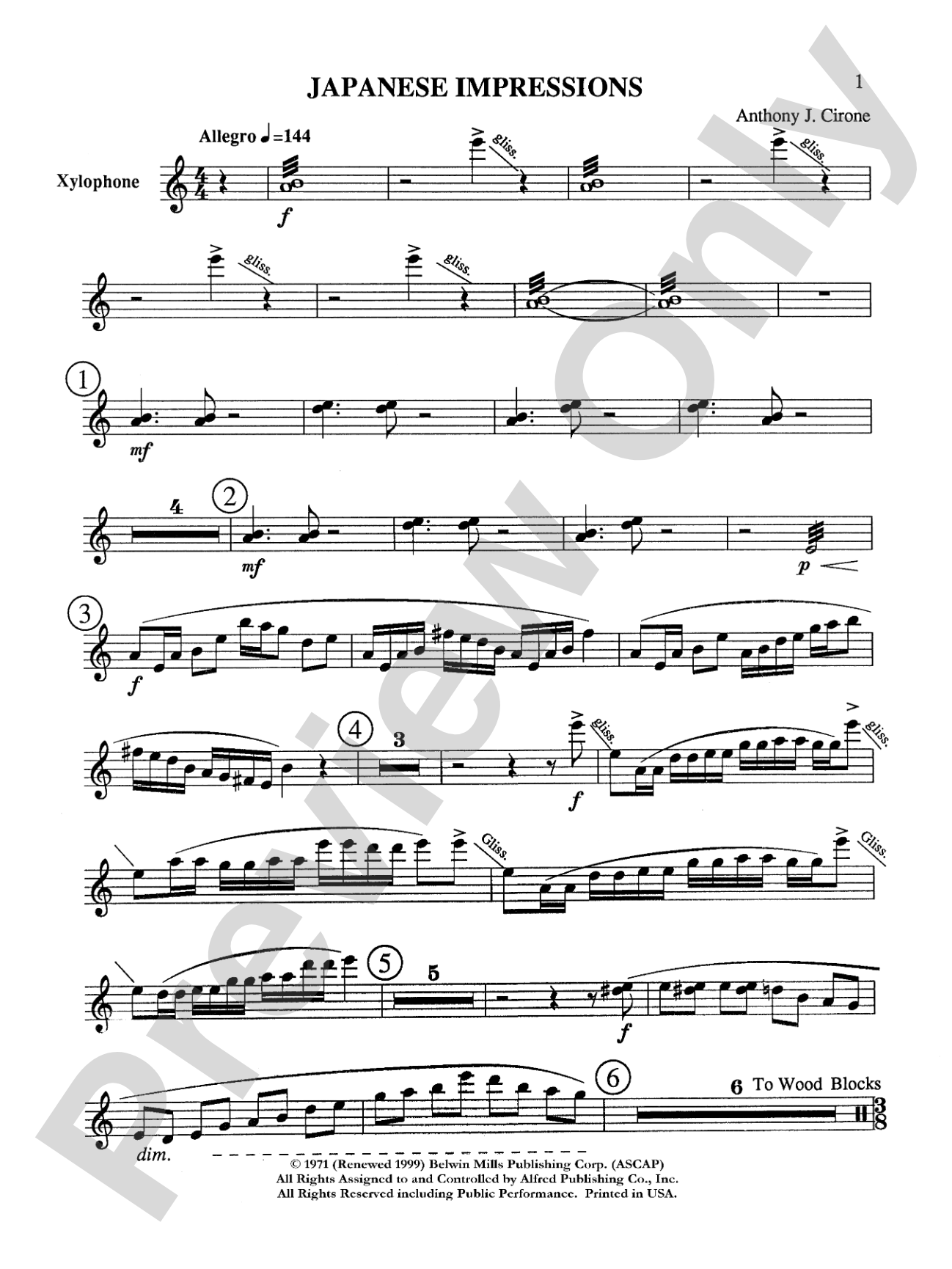 Japanese Impressions: Xylophone