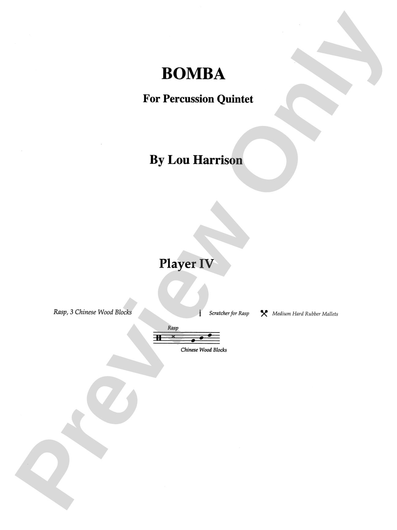 Bomba: 4th Percussion