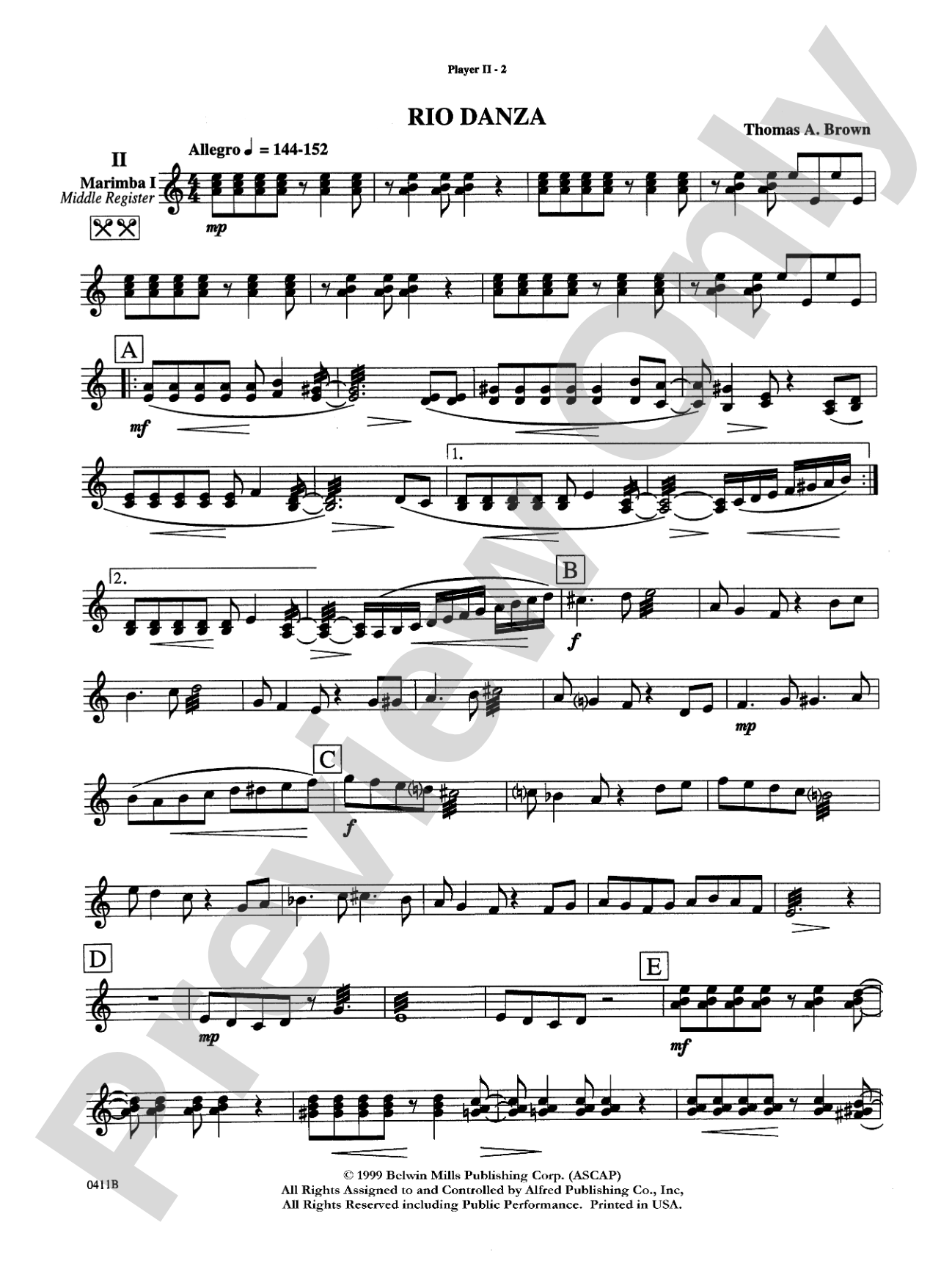The Mexican Collection: 2nd Percussion