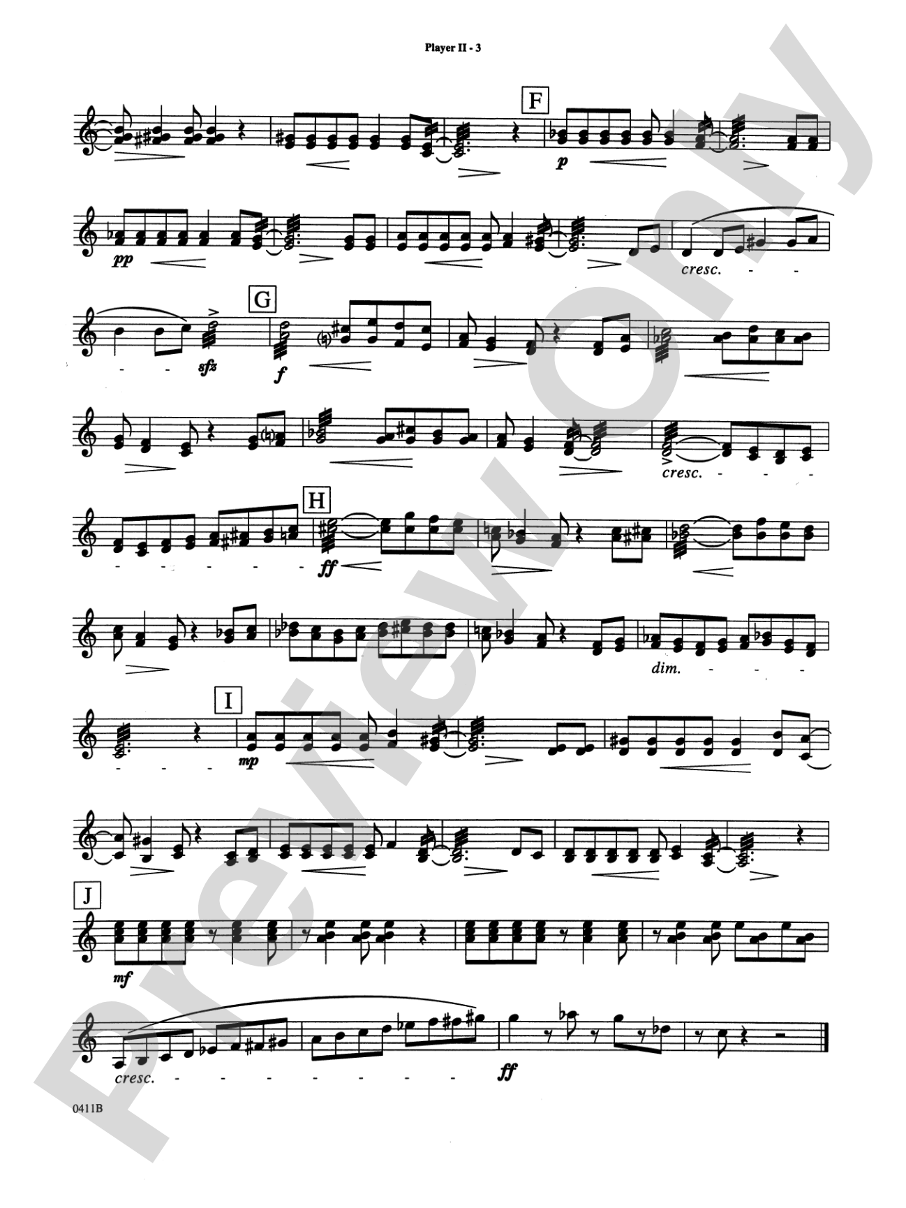 The Mexican Collection: 2nd Percussion