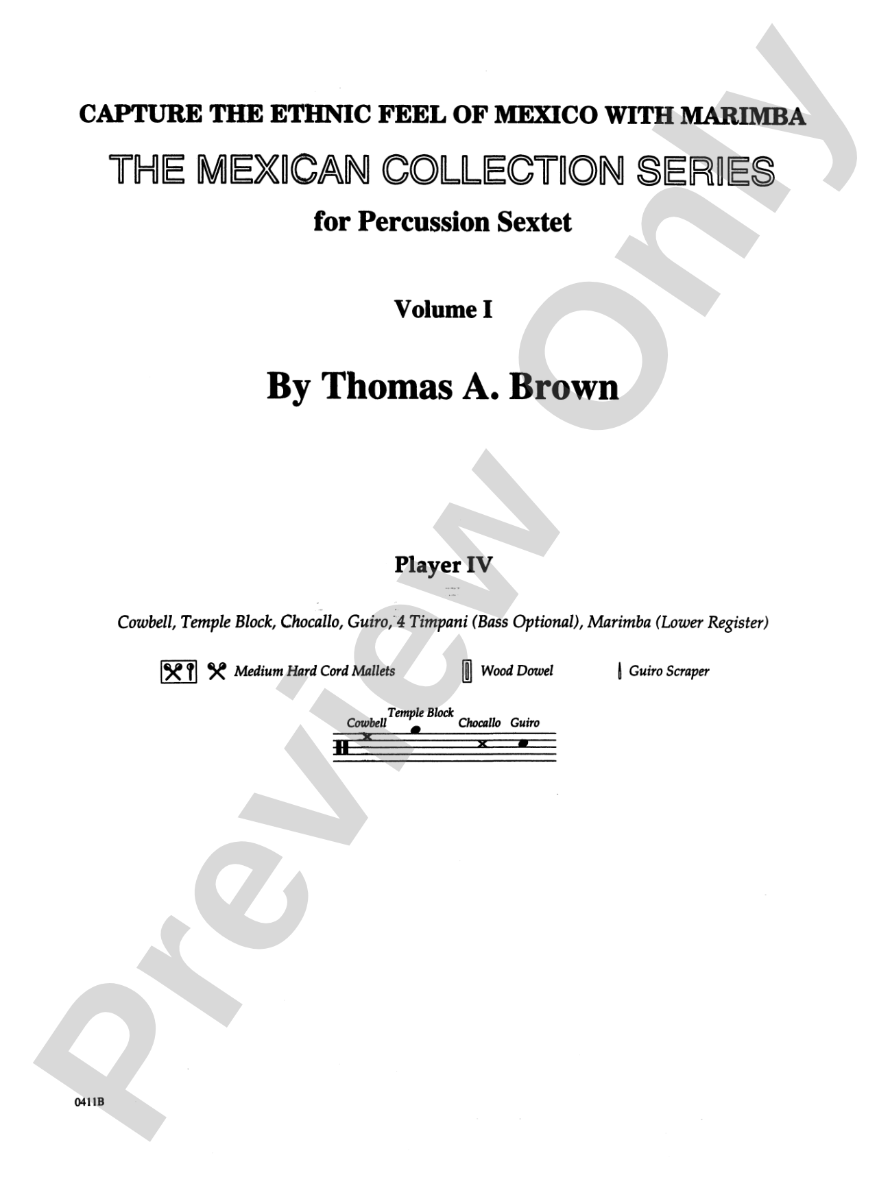 The Mexican Collection: 4th Percussion