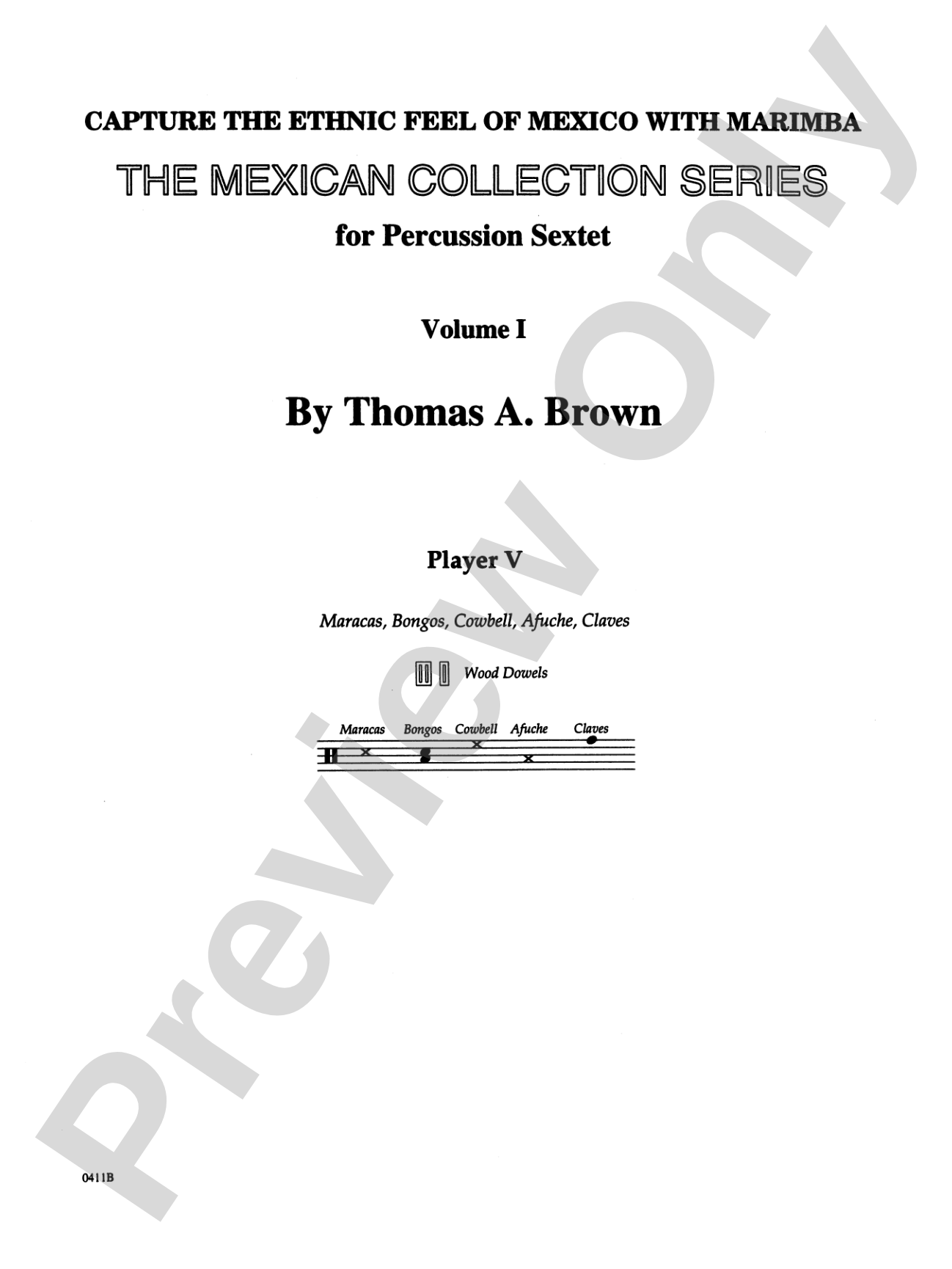 The Mexican Collection: 5th Percussion