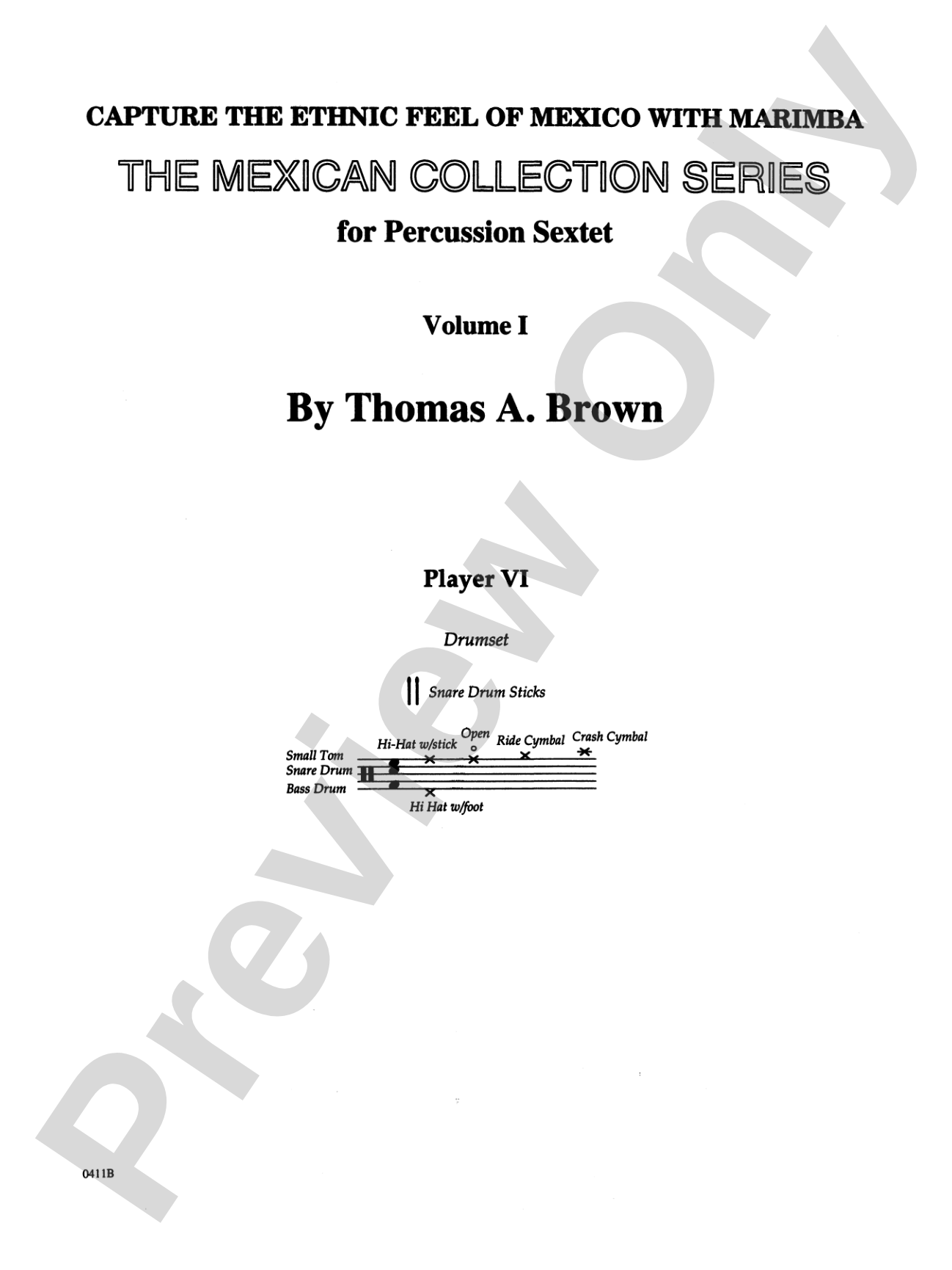 The Mexican Collection: 6th Percussion
