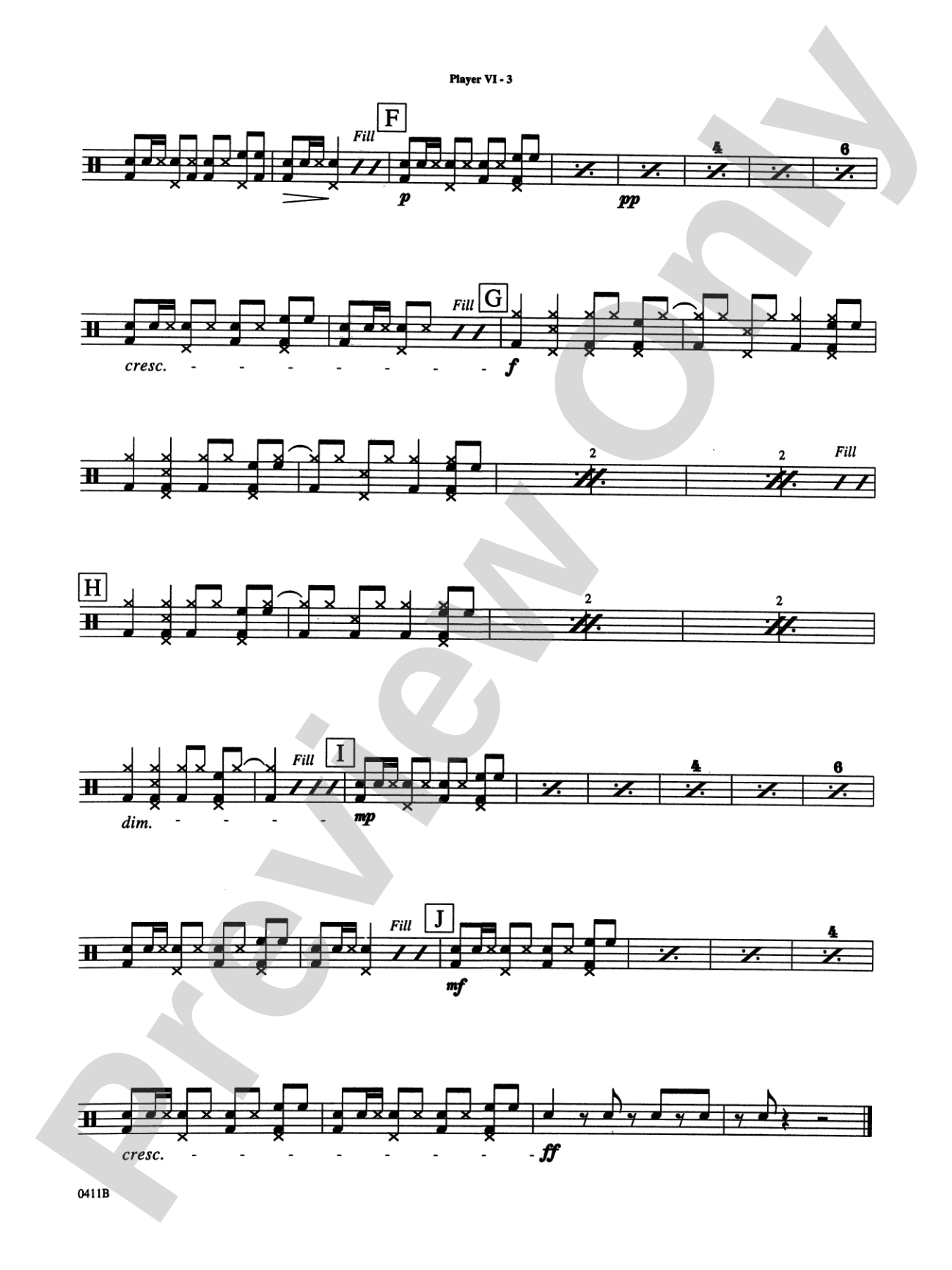 The Mexican Collection: 6th Percussion