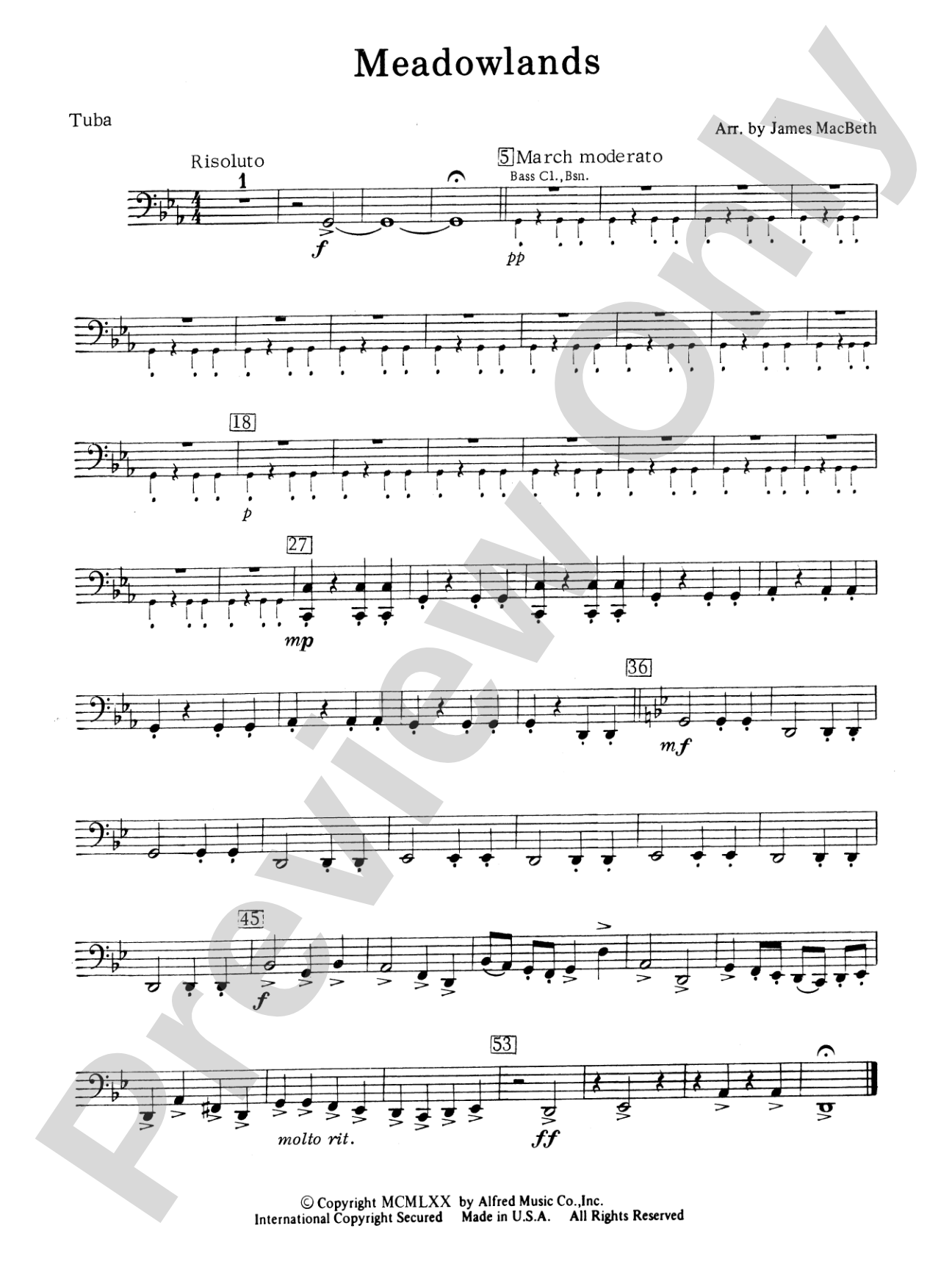 Meadowlands: Tuba